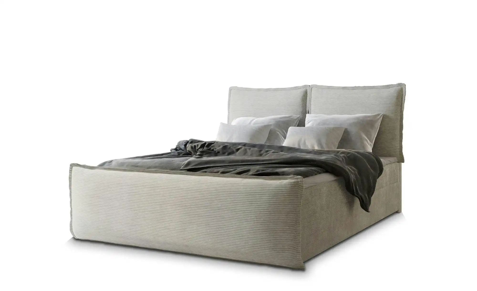 MASSENO Boxbett mit Bettkasten Monta ¦ creme ¦ Maße (cm): B: 180 H: 98 Bett günstig online kaufen