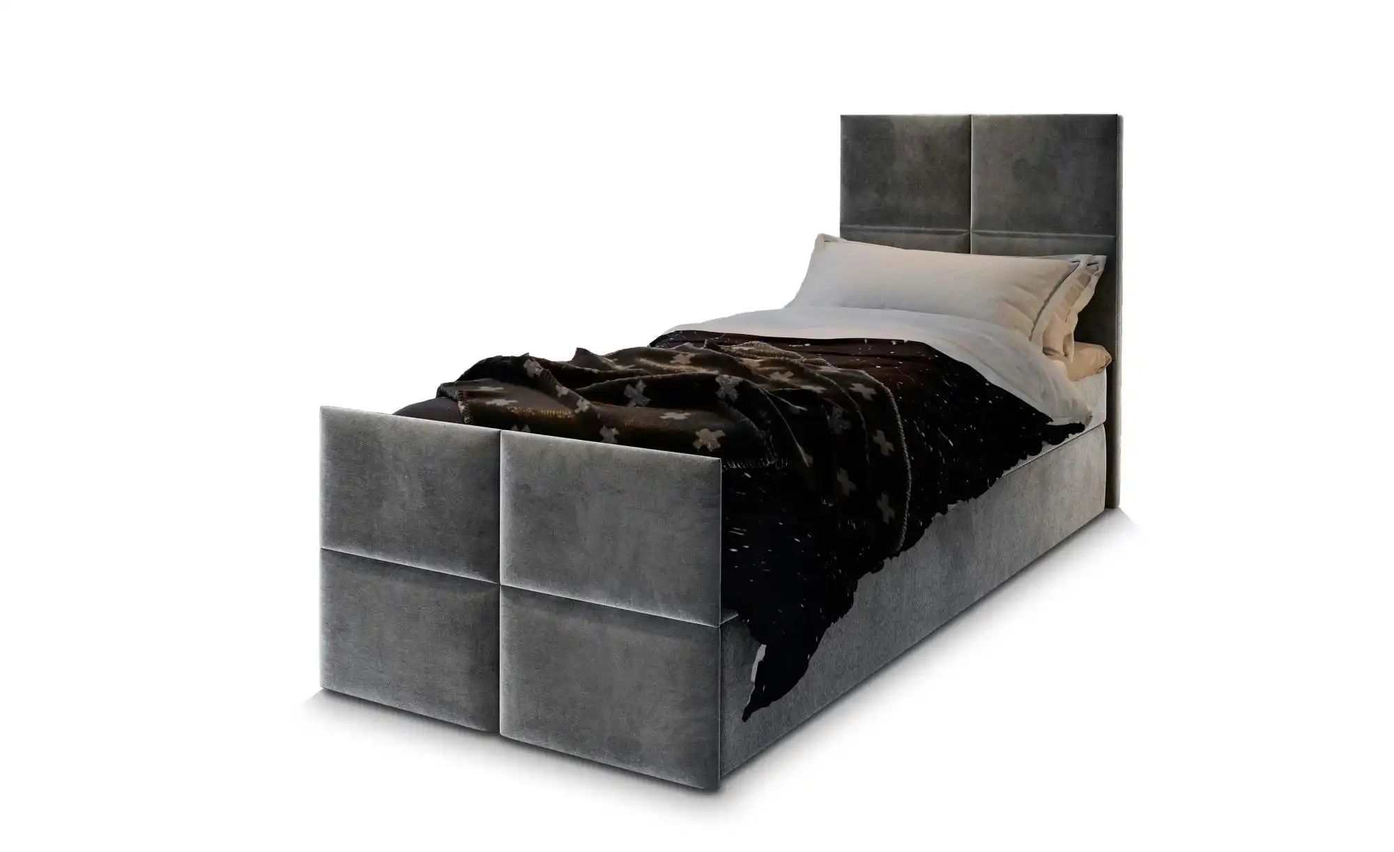 MASSENO Boxbett mit Bettkasten Ariel ¦ grau ¦ Maße (cm): B: 80 H: 98 Betten günstig online kaufen