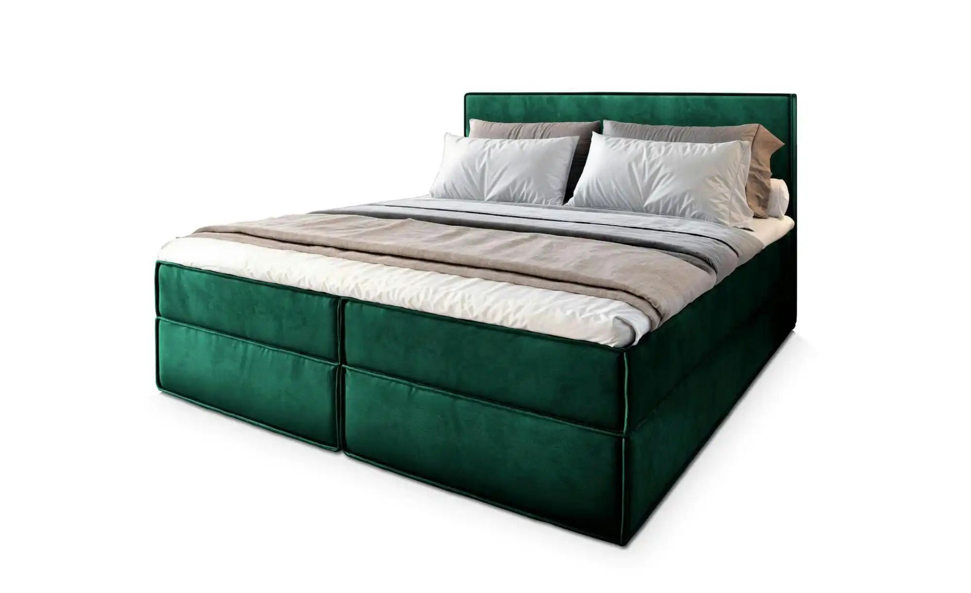 MASSENO Boxbett mit Bettkasten Pellio ¦ grün ¦ Maße (cm): B: 180 H: 98 Bett günstig online kaufen