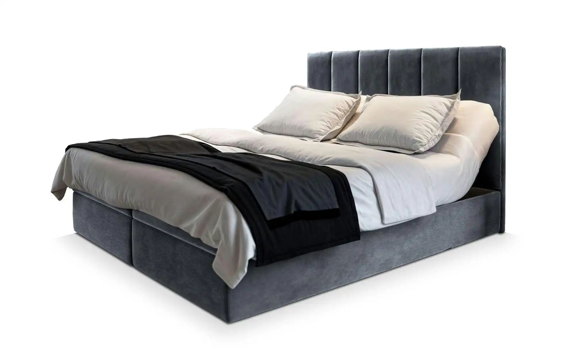 MASSENO Boxbett mit Bettkasten Barino  grau  Maße (cm): B: 180 H: 98 | 05906269832350