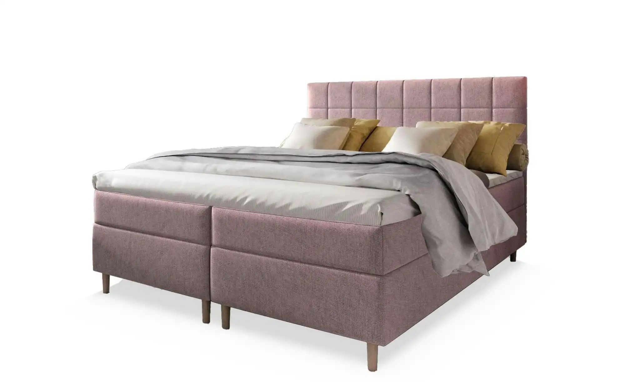 MASSENO Boxbett mit Bettkasten Ibiza  rosa/pink  Maße (cm): B: 160 H: 110 | 05905369241062