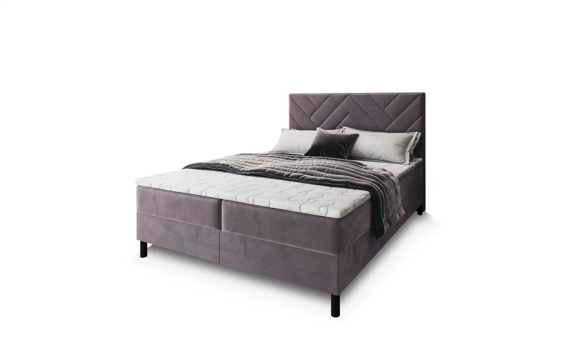 MASSENO Boxbett mit Bettkasten Rokis ¦ lila/violett ¦ Maße (cm): B: 140 H: günstig online kaufen