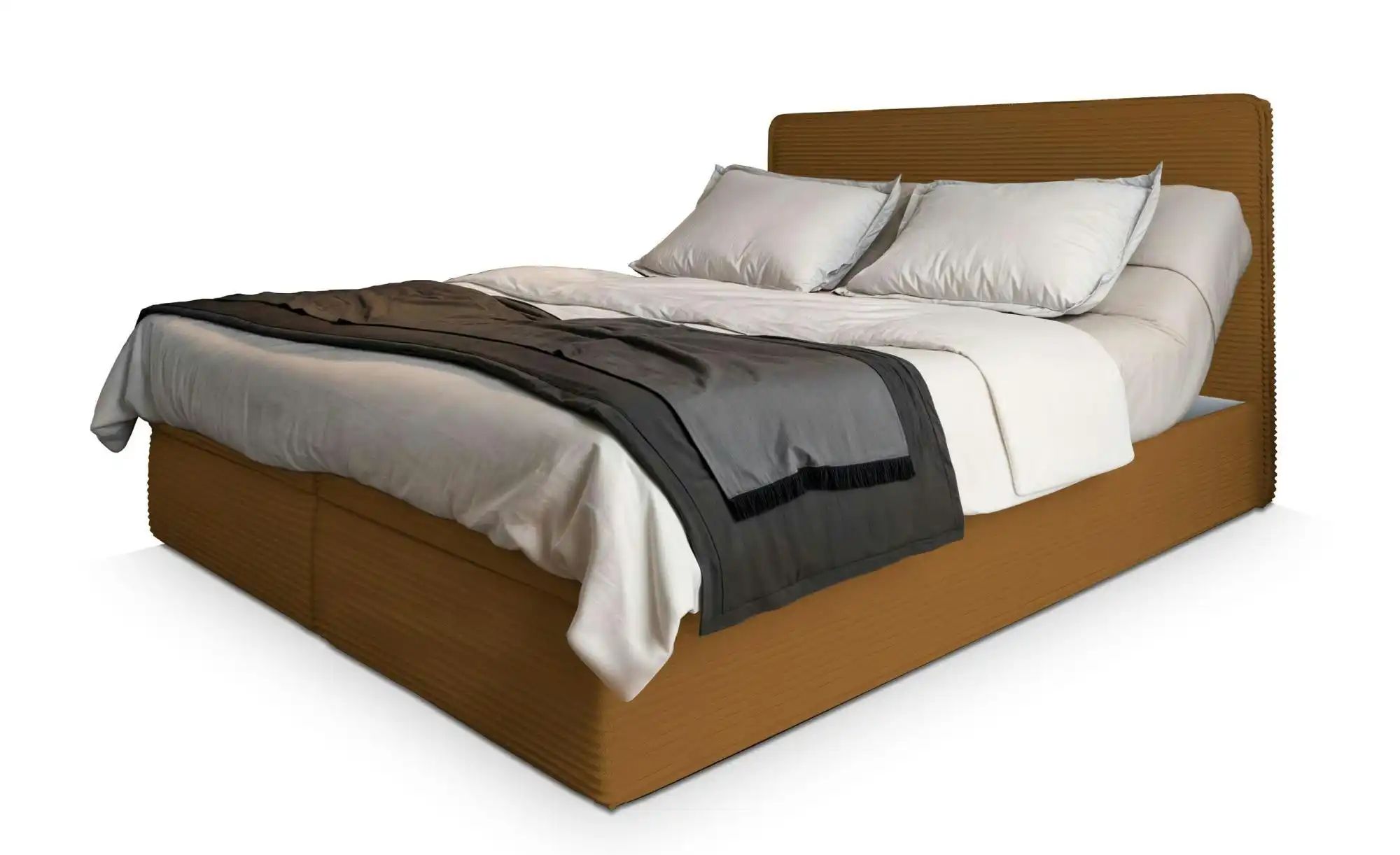 MASSENO Boxbett mit Bettkasten Astor ¦ gelb ¦ Maße (cm): B: 160 H: 98 Bette günstig online kaufen