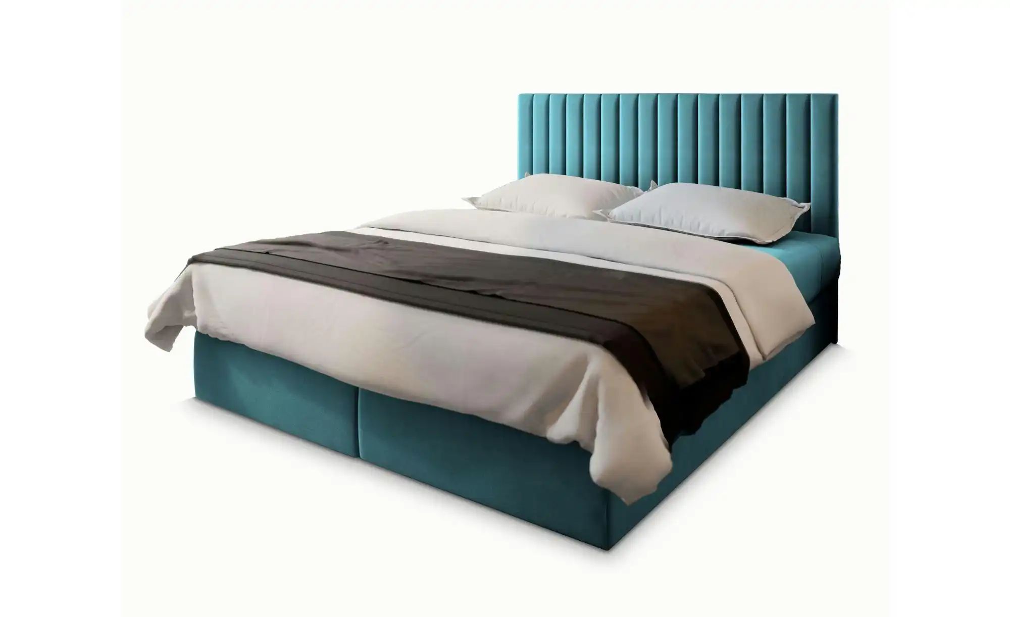 MASSENO Boxbett mit Bettkasten Bresel ¦ blau ¦ Maße (cm): B: 180 H: 98 Bett günstig online kaufen