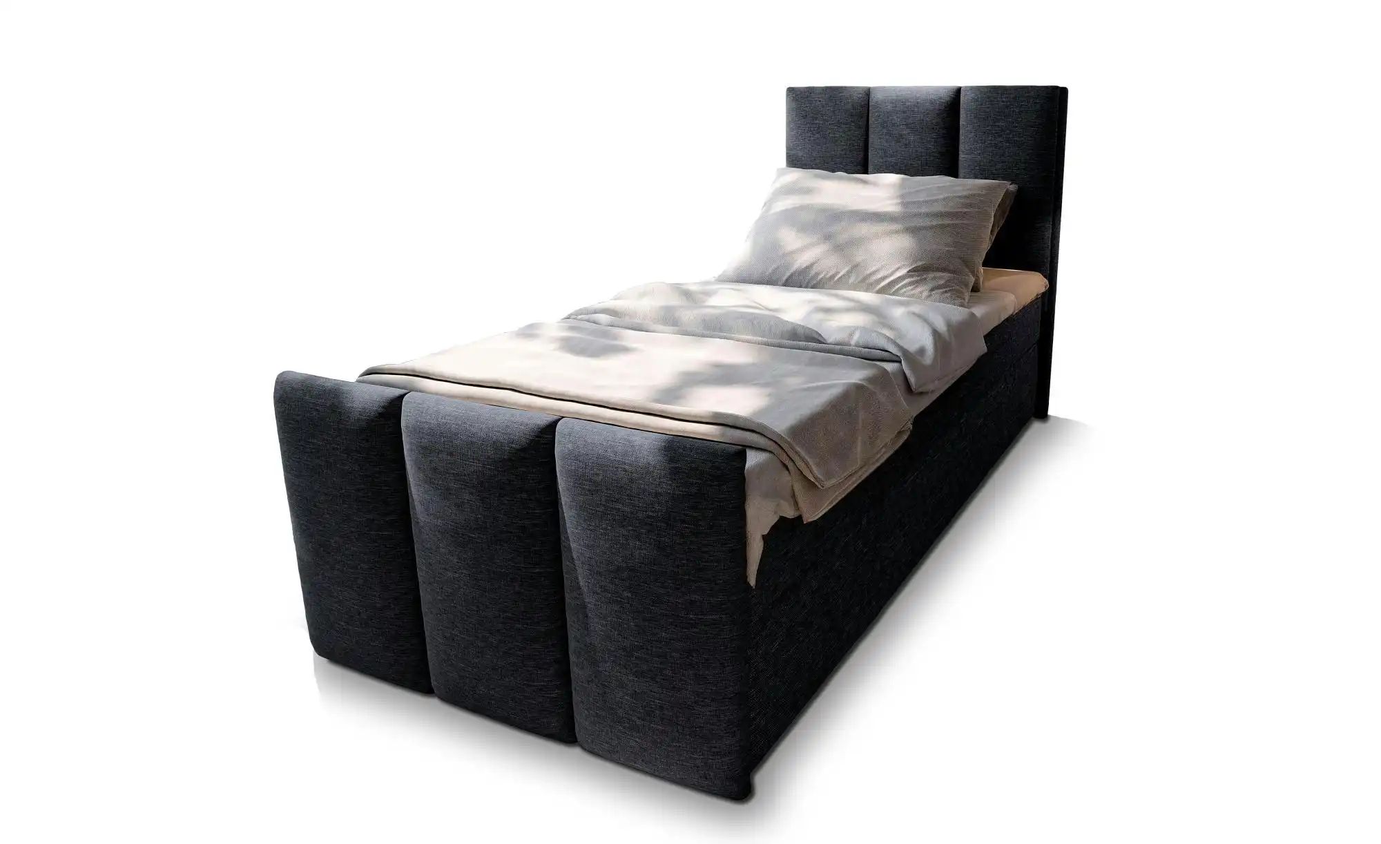 MASSENO Boxbett mit Bettkasten Lago ¦ schwarz ¦ Maße (cm): B: 80 H: 98 Bett günstig online kaufen