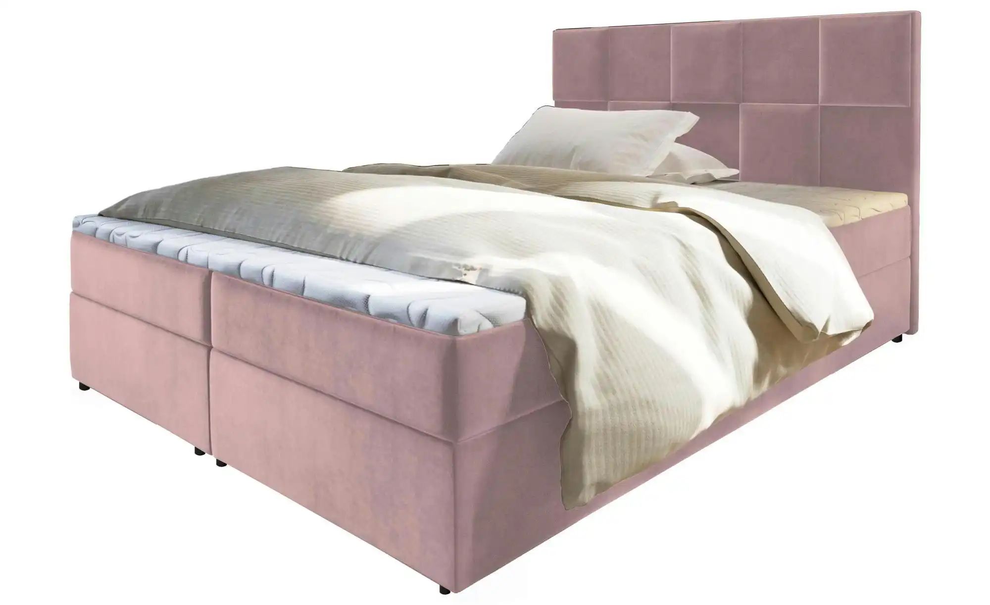 MASSENO Boxbett mit Bettkasten Prata ¦ rosa/pink ¦ Maße (cm): B: 180 H: 98 günstig online kaufen