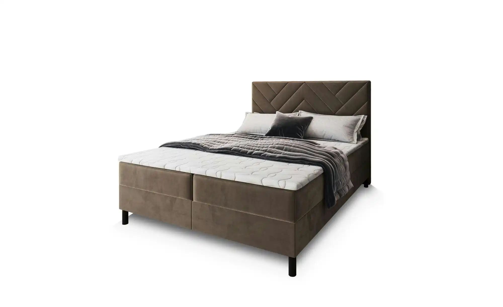 MASSENO Boxbett mit Bettkasten Rokis ¦ beige ¦ Maße (cm): B: 180 H: 98 Bett günstig online kaufen