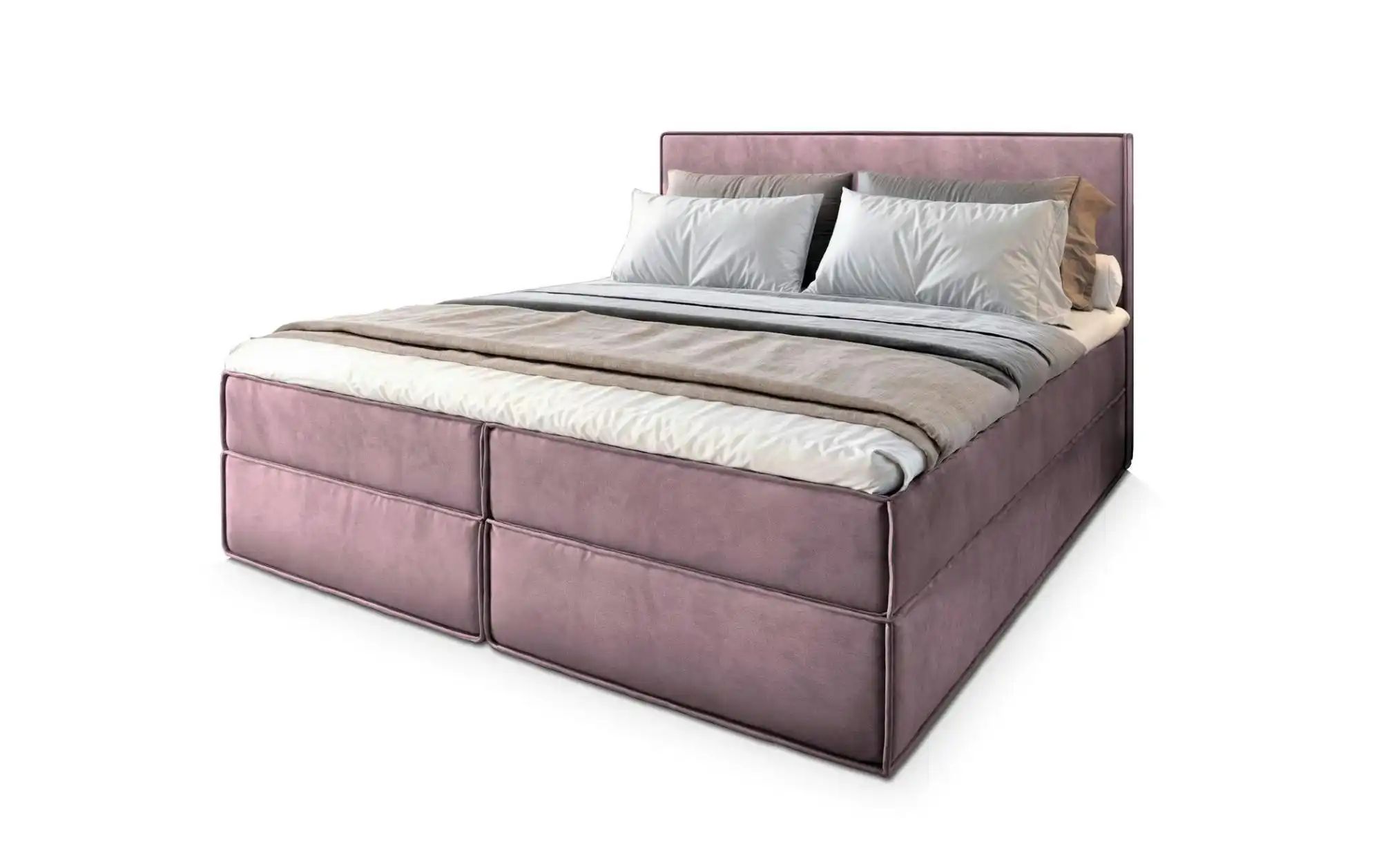 MASSENO Boxbett mit Bettkasten Pellio ¦ lila/violett ¦ Maße (cm): B: 160 H: günstig online kaufen