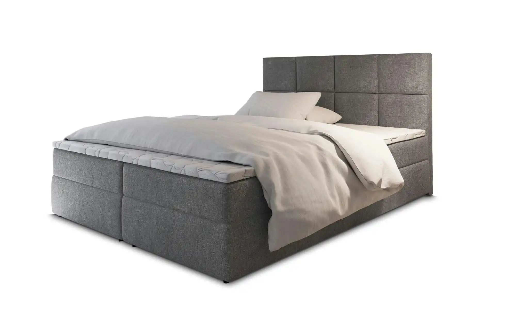 MASSENO Boxbett   ¦ grau ¦ Maße (cm): B: 140 H: 98 Betten > Polsterbetten - günstig online kaufen