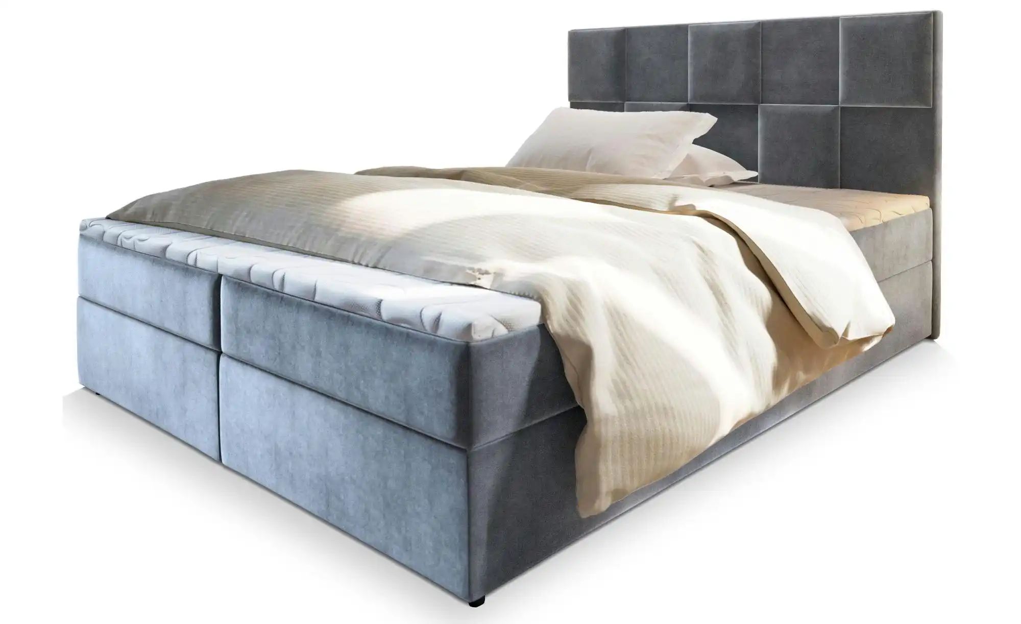 MASSENO Boxbett mit Bettkasten Prata ¦ grau ¦ Maße (cm): B: 180 H: 98 Bette günstig online kaufen