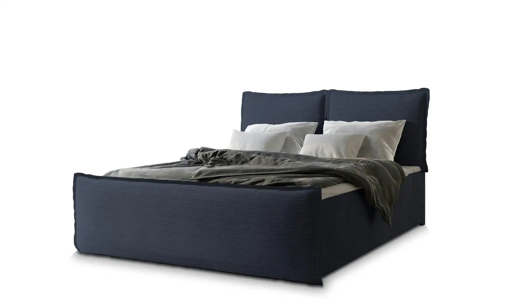 MASSENO Boxbett mit Bettkasten Monta ¦ blau ¦ Maße (cm): B: 180 H: 98 Bette günstig online kaufen