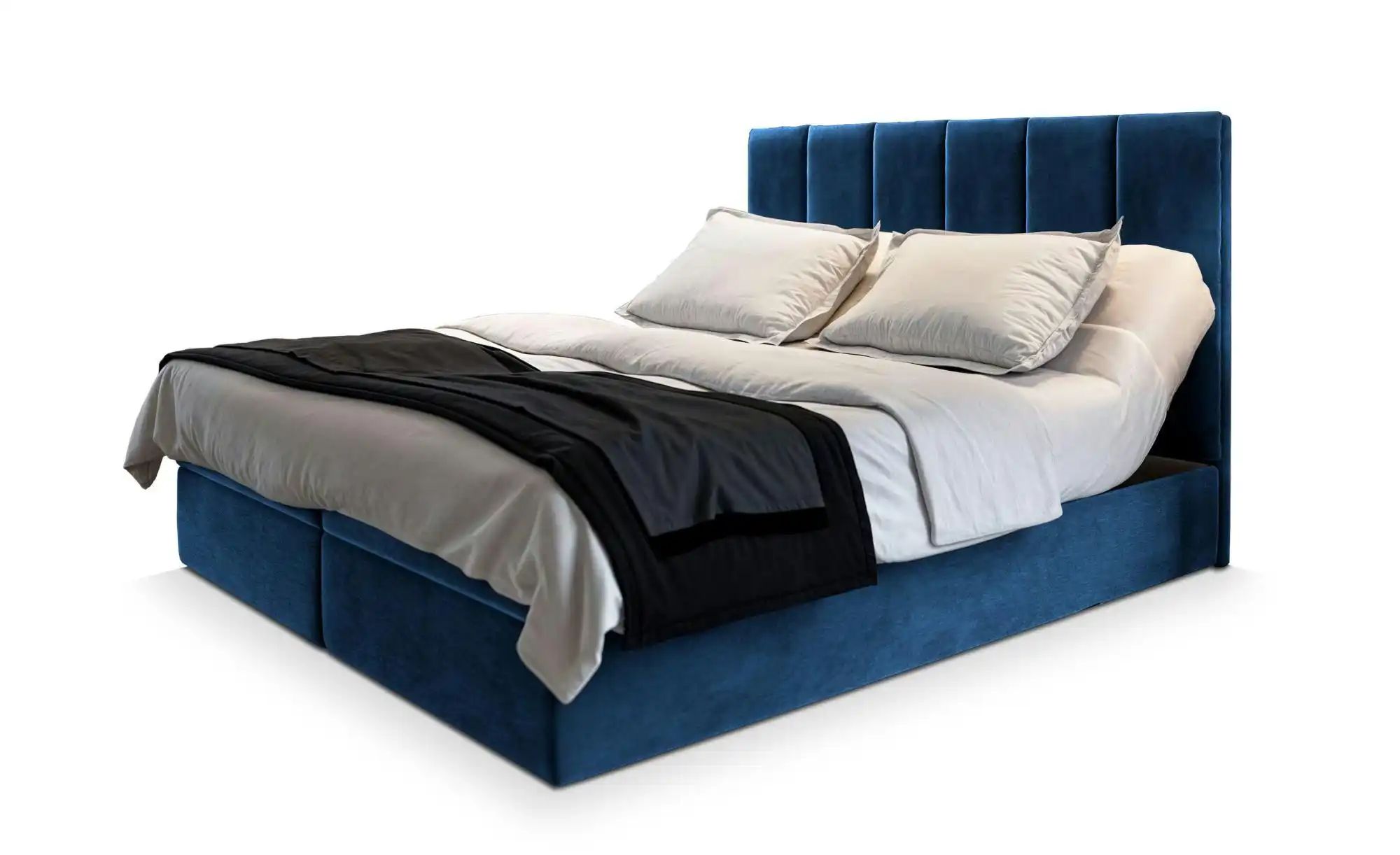 MASSENO Boxbett mit Bettkasten Barino ¦ blau ¦ Maße (cm): B: 140 H: 98 Bett günstig online kaufen