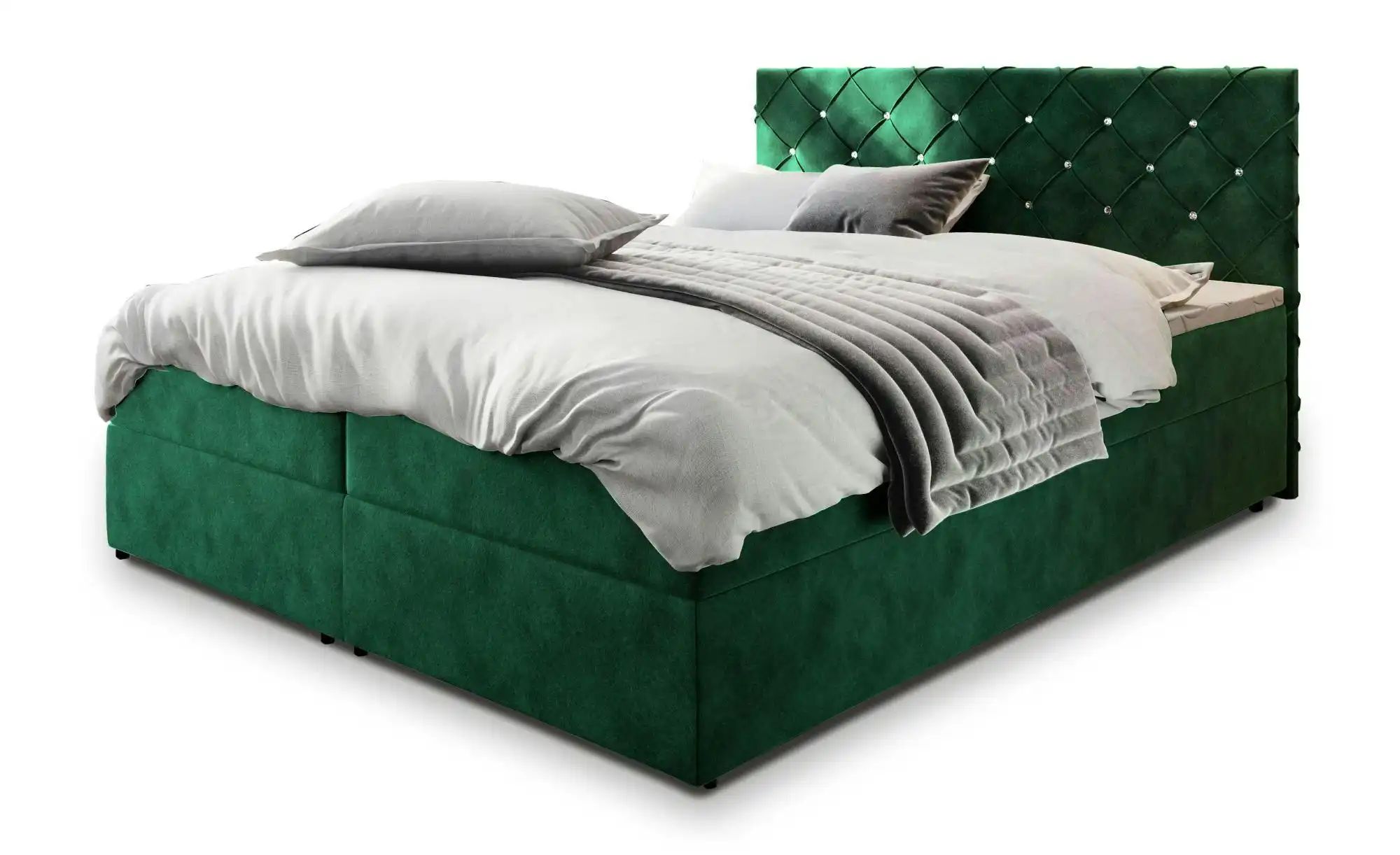 MASSENO Boxbett mit Bettkasten Riva ¦ grün ¦ Maße (cm): B: 180 H: 98 Betten günstig online kaufen