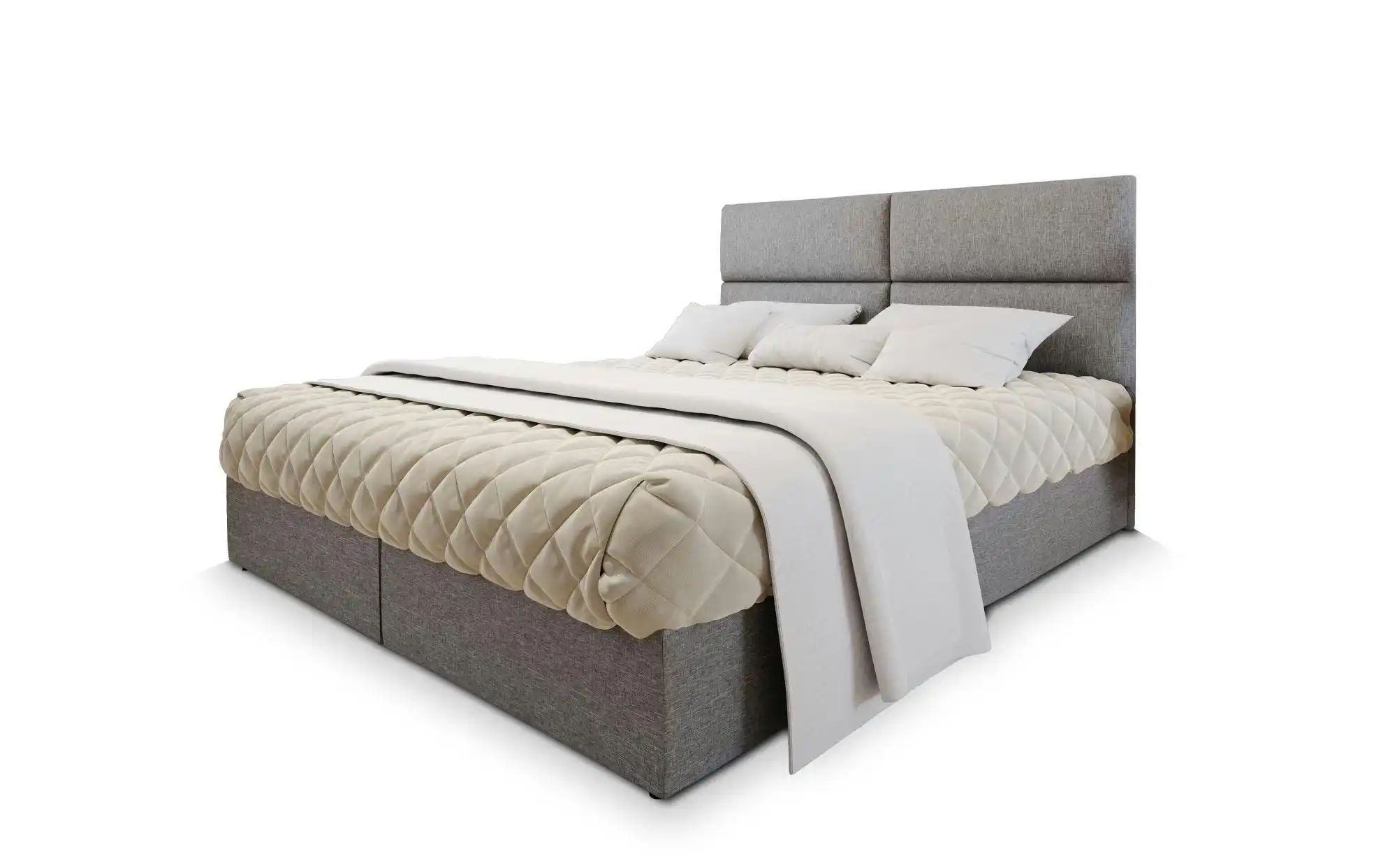 MASSENO Boxbett mit Bettkasten Lonis ¦ grau ¦ Maße (cm): B: 140 H: 98 Bette günstig online kaufen