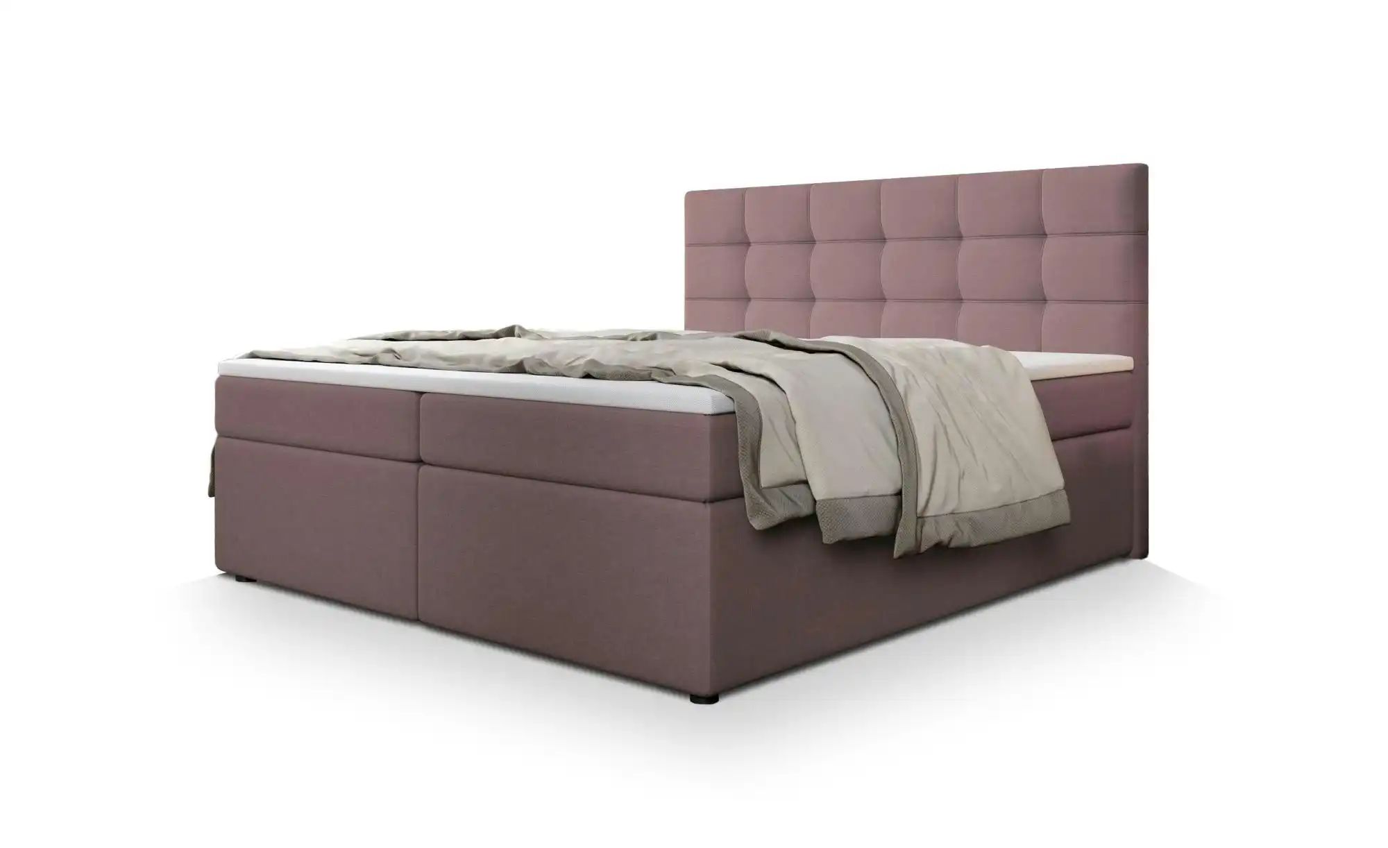 MASSENO Boxbett mit Bettkasten Palma ¦ rosa/pink ¦ Maße (cm): B: 140 H: 120 günstig online kaufen