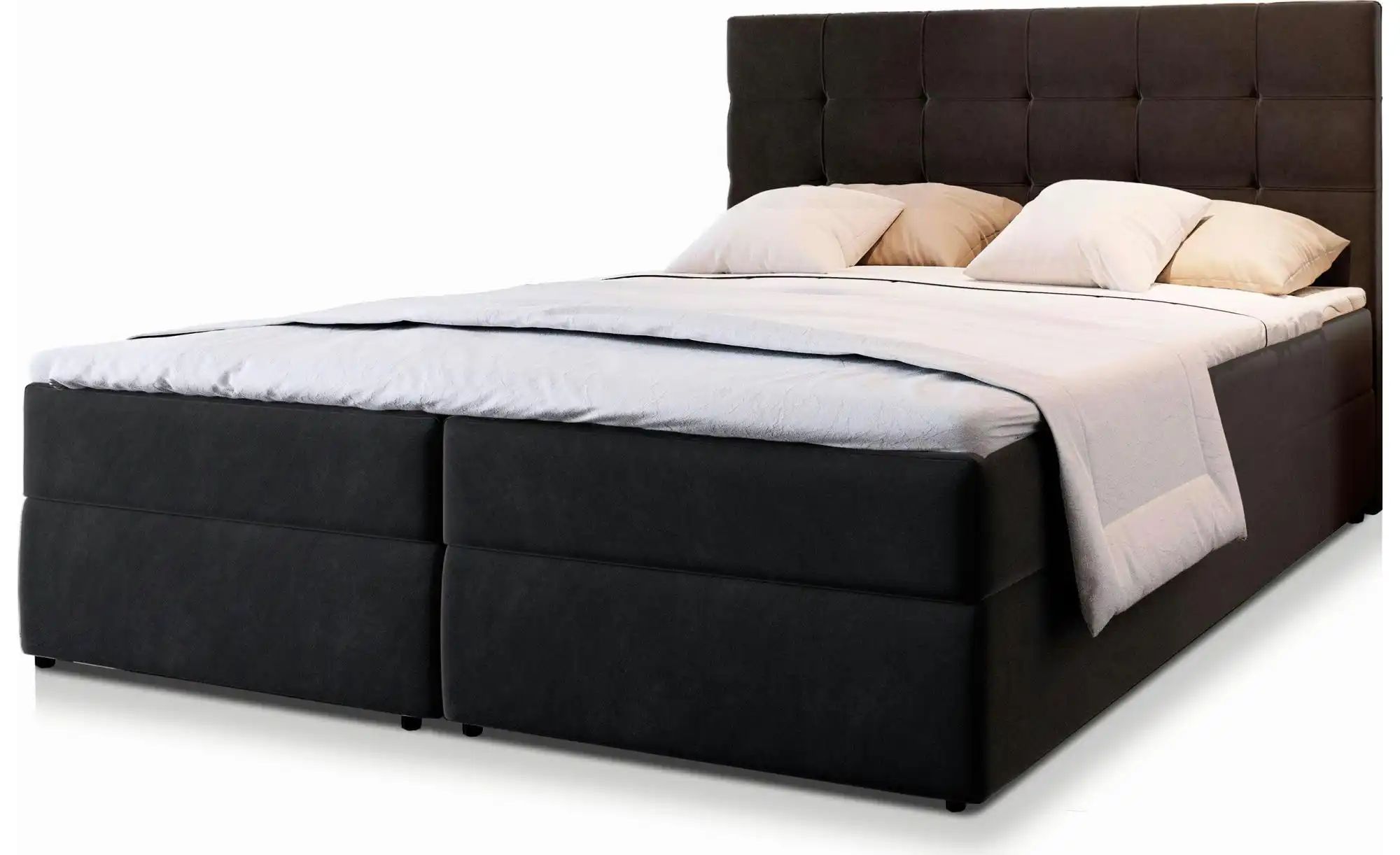 MASSENO Boxbett mit Bettkasten Glos ¦ grau ¦ Maße (cm): B: 160 H: 98 Betten günstig online kaufen