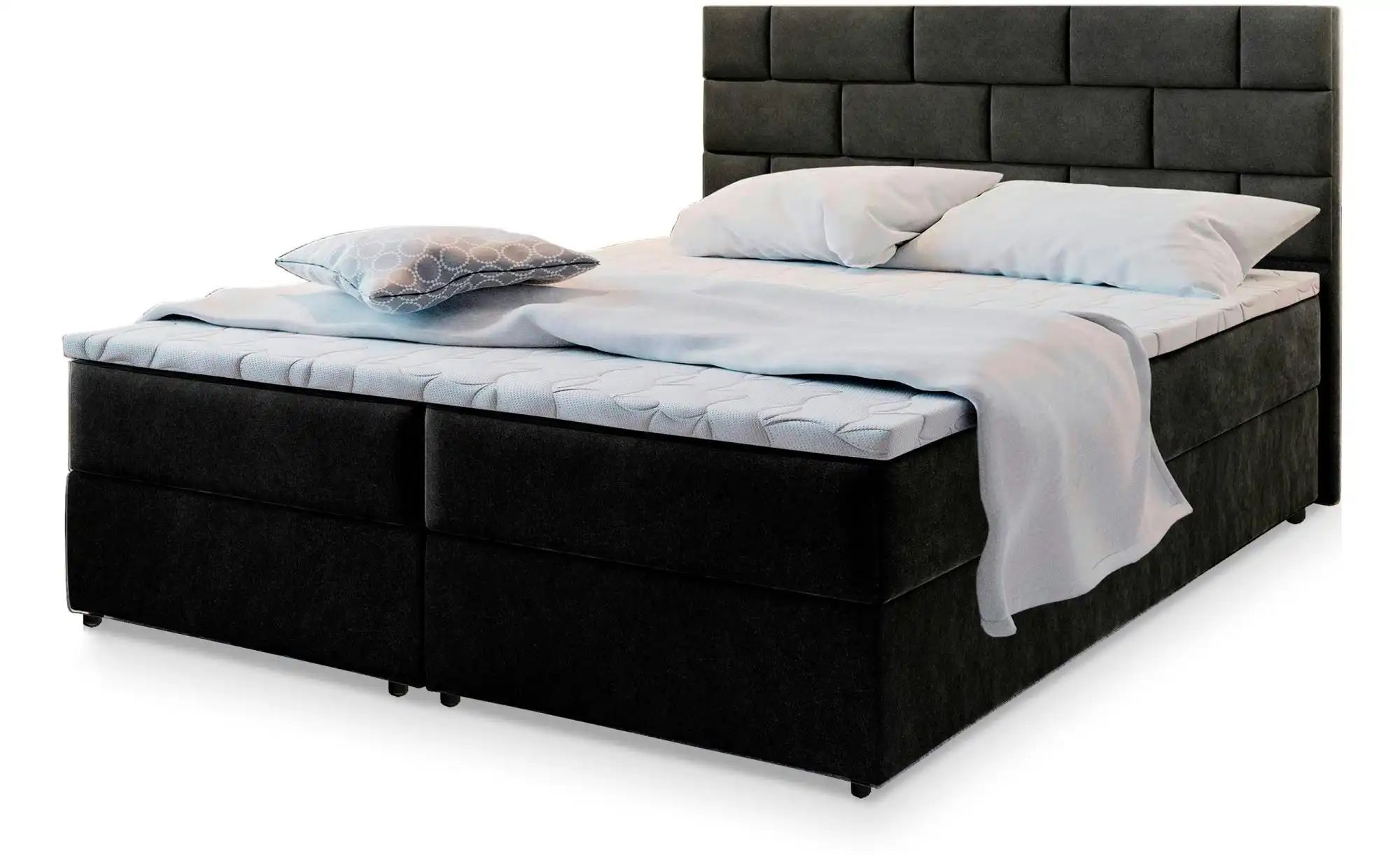 MASSENO Boxbett mit Bettkasten Kerlo ¦ schwarz ¦ Maße (cm): B: 160 H: 98 Be günstig online kaufen