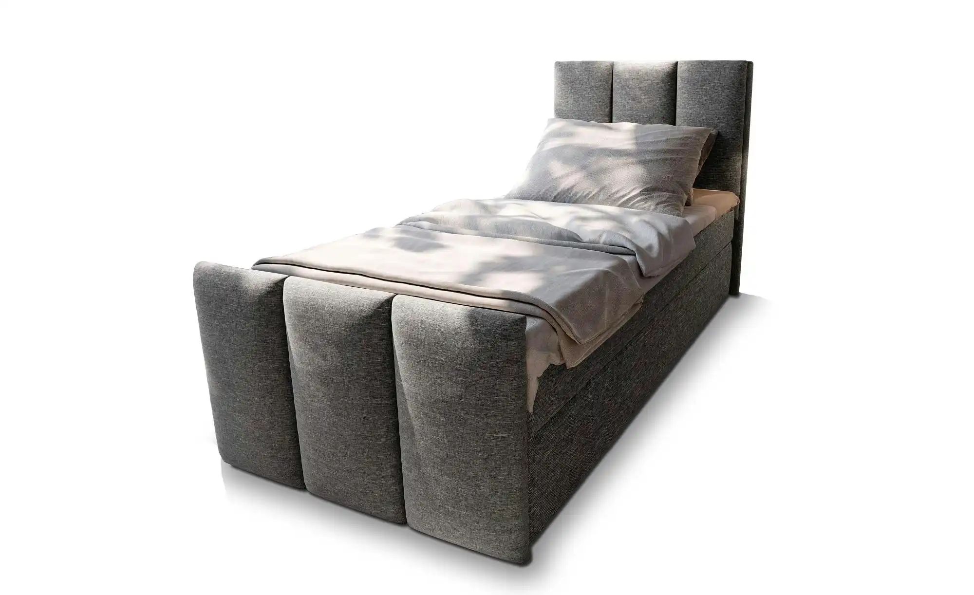 MASSENO Boxbett mit Bettkasten Lago ¦ grau ¦ Maße (cm): B: 80 H: 98 Betten günstig online kaufen