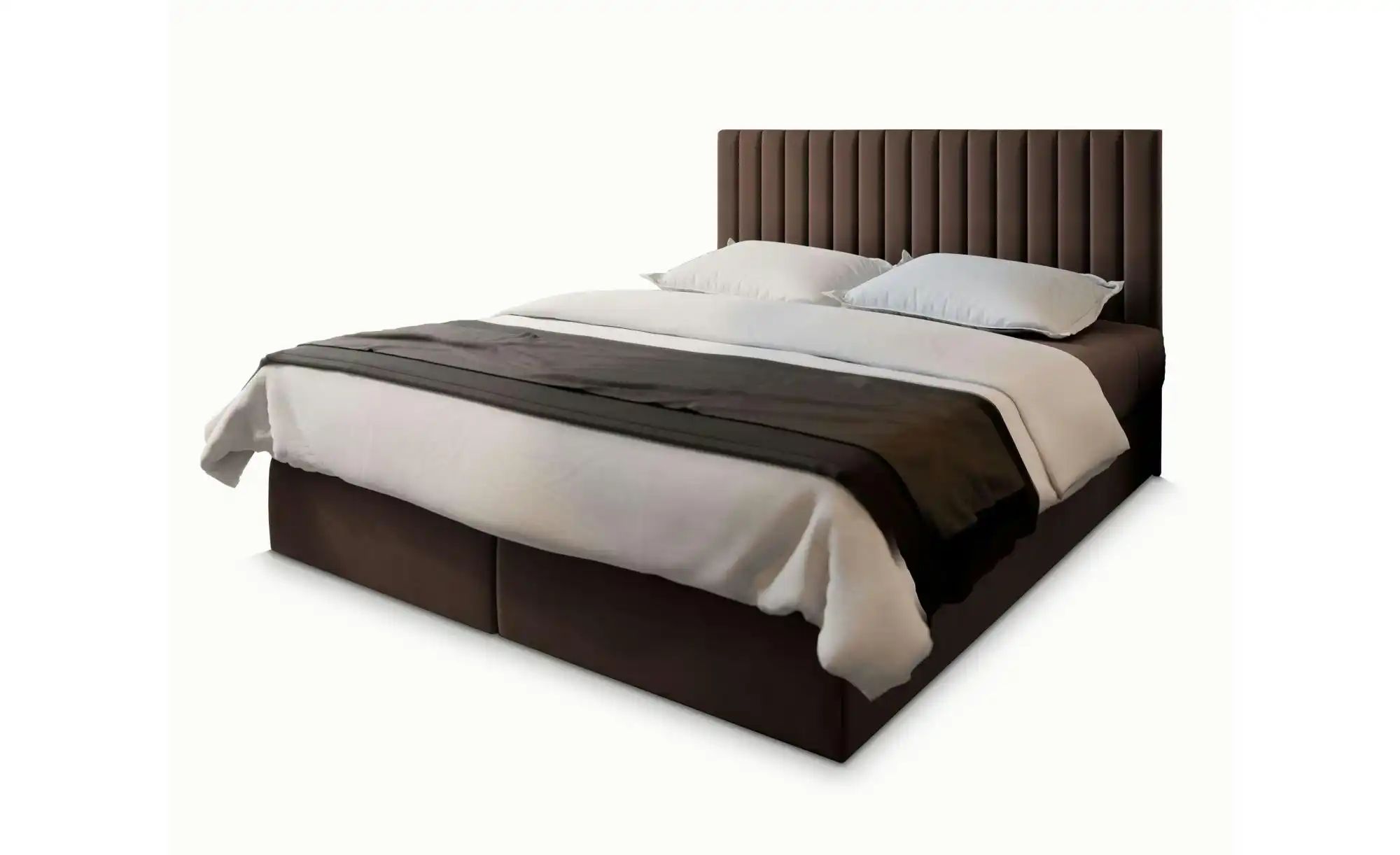 MASSENO Boxbett mit Bettkasten Bresel ¦ braun ¦ Maße (cm): B: 140 H: 98 Bet günstig online kaufen