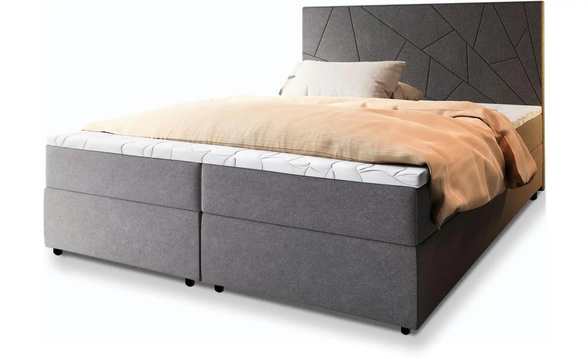 MASSENO Boxbett mit Bettkasten Mado ¦ grau ¦ Maße (cm): B: 180 H: 98 Betten günstig online kaufen