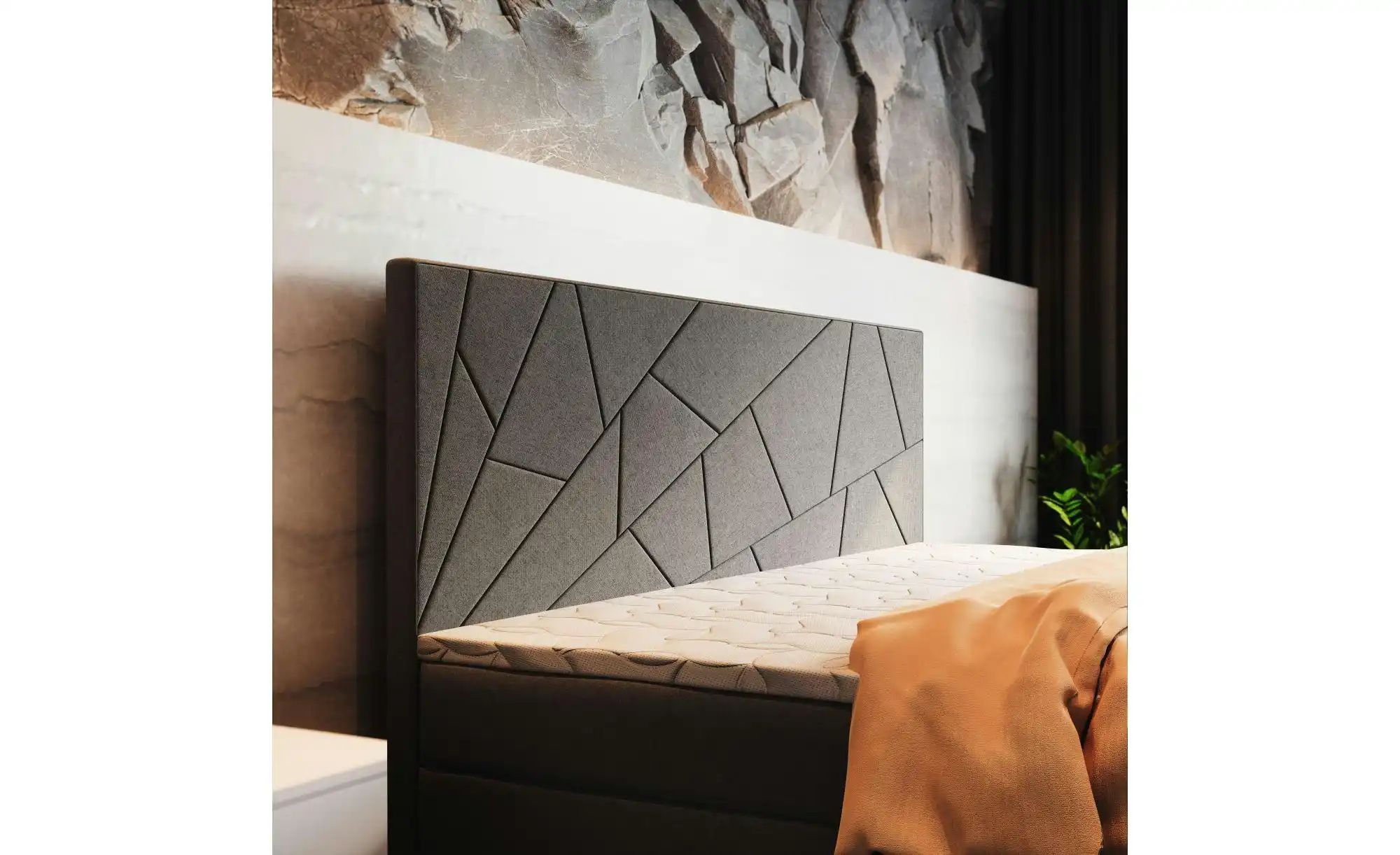 MASSENO Boxbett mit Bettkasten Mado ¦ grau ¦ Maße (cm): B: 180 H: 98 Betten günstig online kaufen