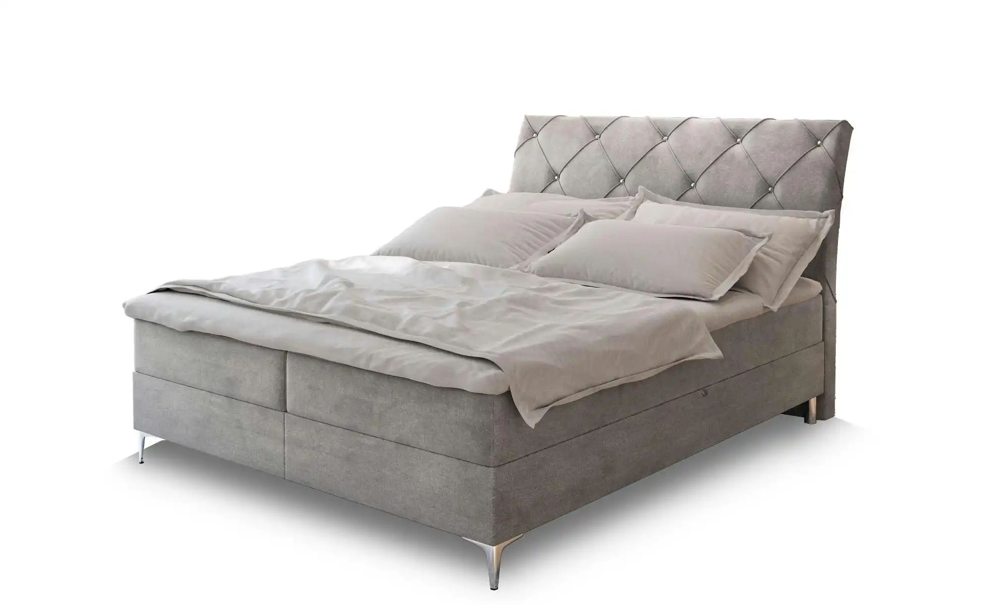 MASSENO Boxbett mit Bettkasten Macon ¦ grau ¦ Maße (cm): B: 160 H: 118 Bett günstig online kaufen
