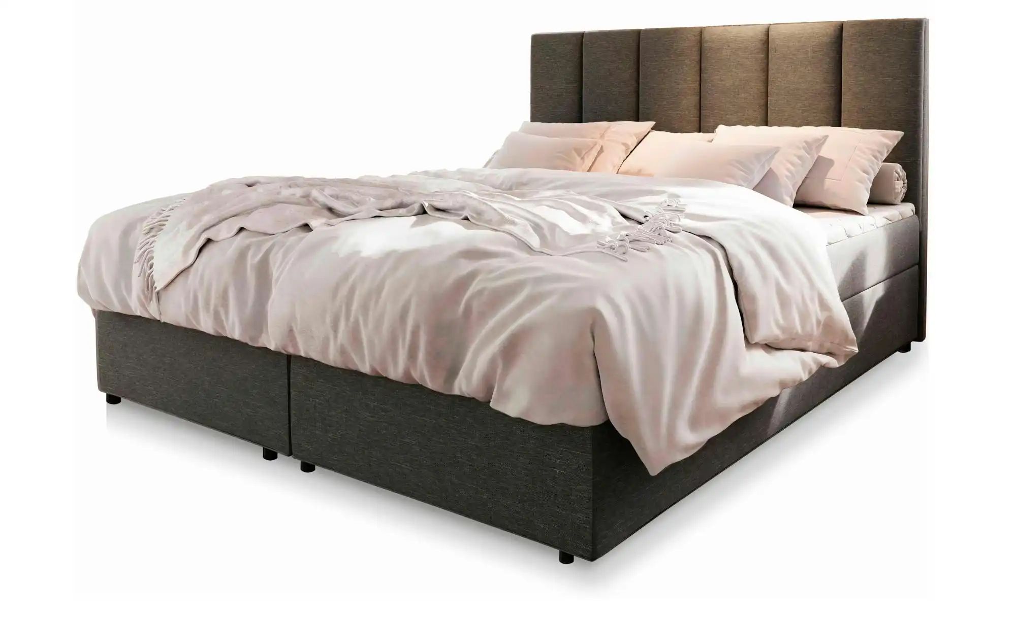 MASSENO Boxbett mit Bettkasten Meril ¦ grau ¦ Maße (cm): B: 180 H: 98 Bette günstig online kaufen