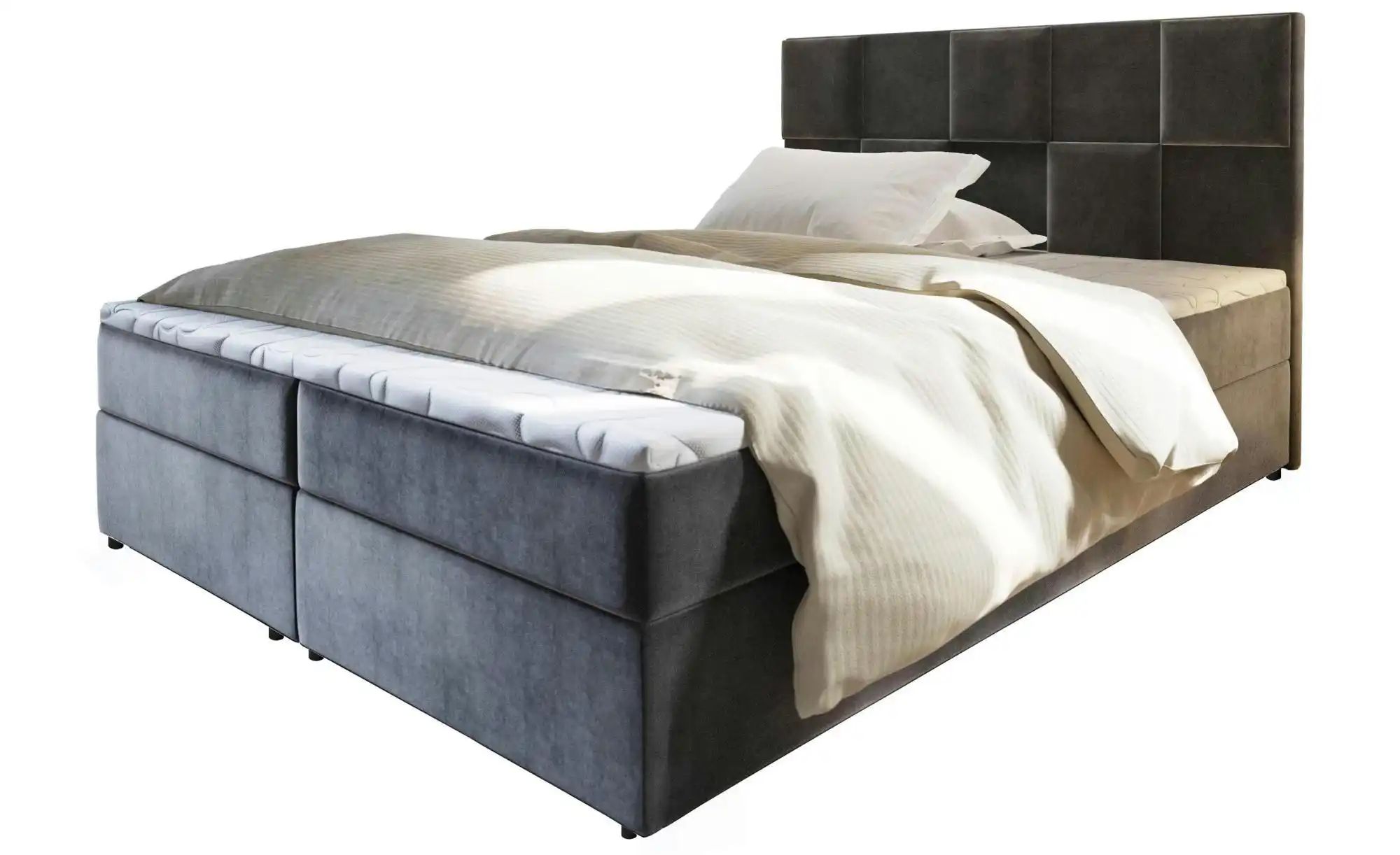 MASSENO Boxbett mit Bettkasten Prata ¦ grau ¦ Maße (cm): B: 140 H: 98 Bette günstig online kaufen