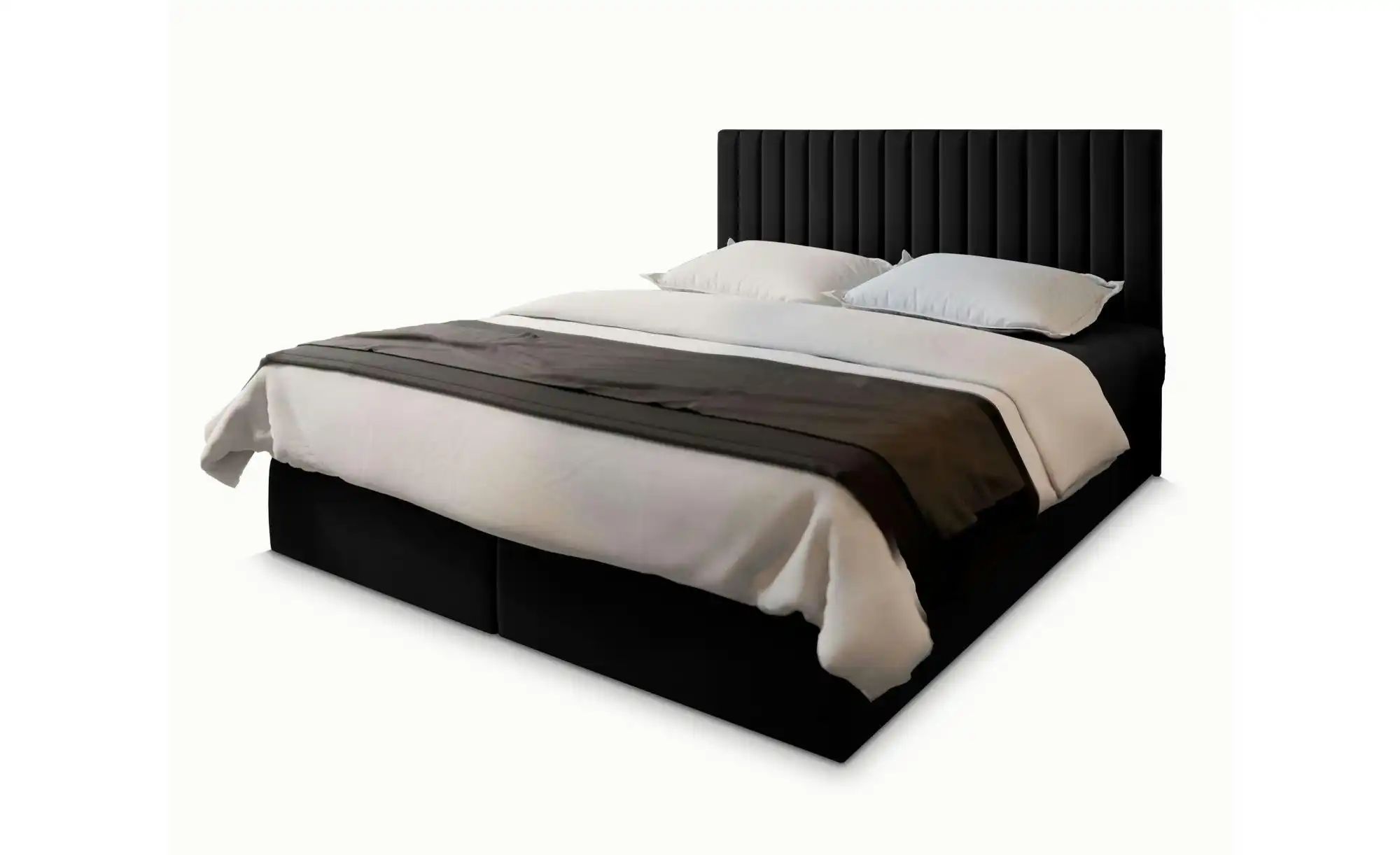 MASSENO Boxbett mit Bettkasten Bresel ¦ schwarz ¦ Maße (cm): B: 140 H: 98 B günstig online kaufen