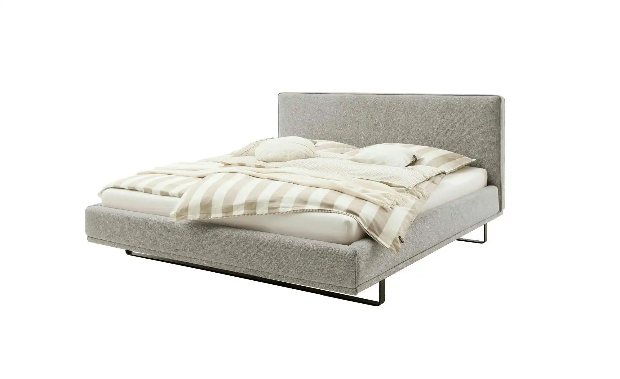 SCHÖNER WOHNEN Kollektion Polsterbett in 180x200 cm Como ¦ grau ¦ Maße (cm) günstig online kaufen
