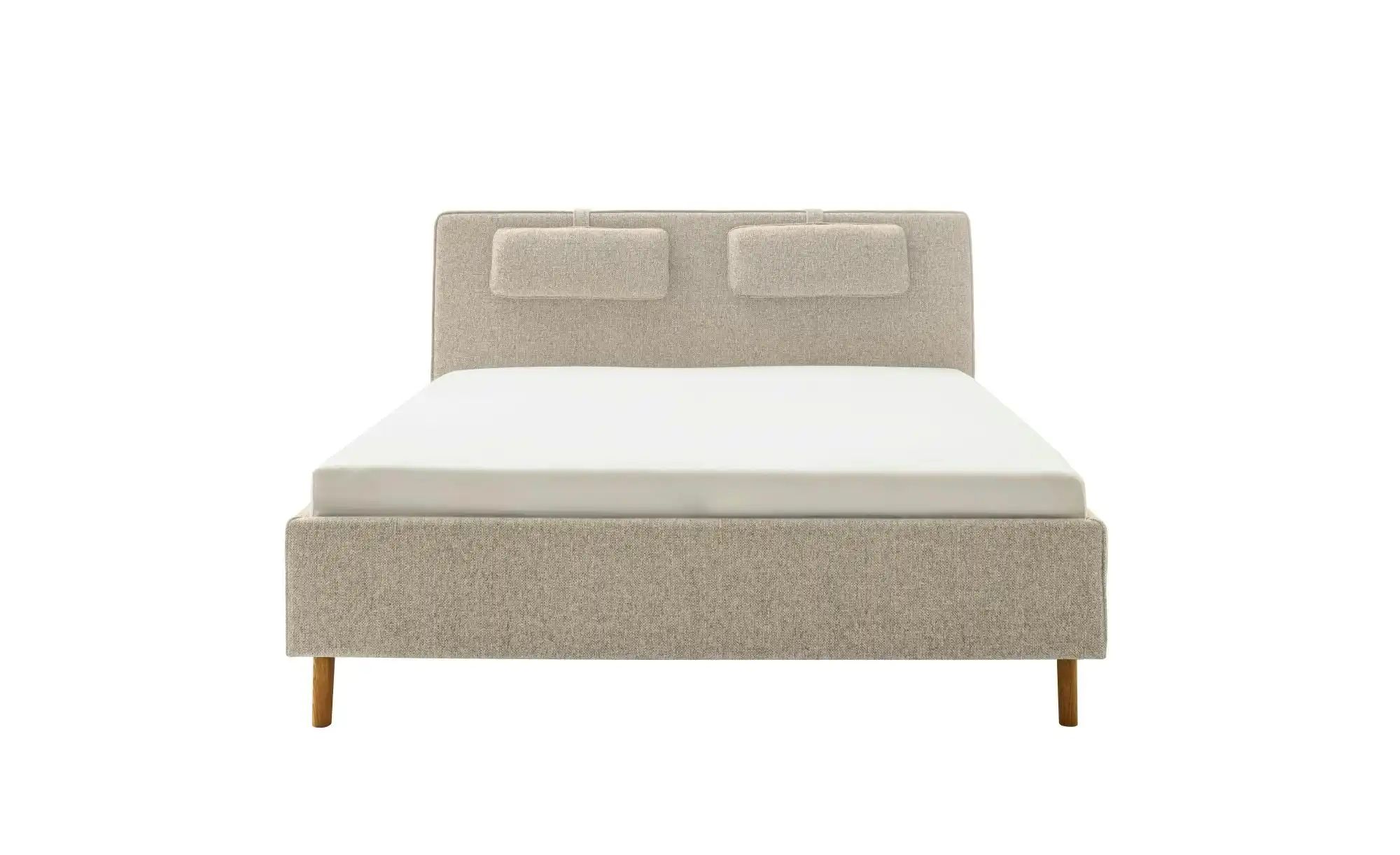 SCHÖNER WOHNEN Kollektion Polsterbett  Madrid ¦ grau ¦ Maße (cm): B: 188 H: günstig online kaufen
