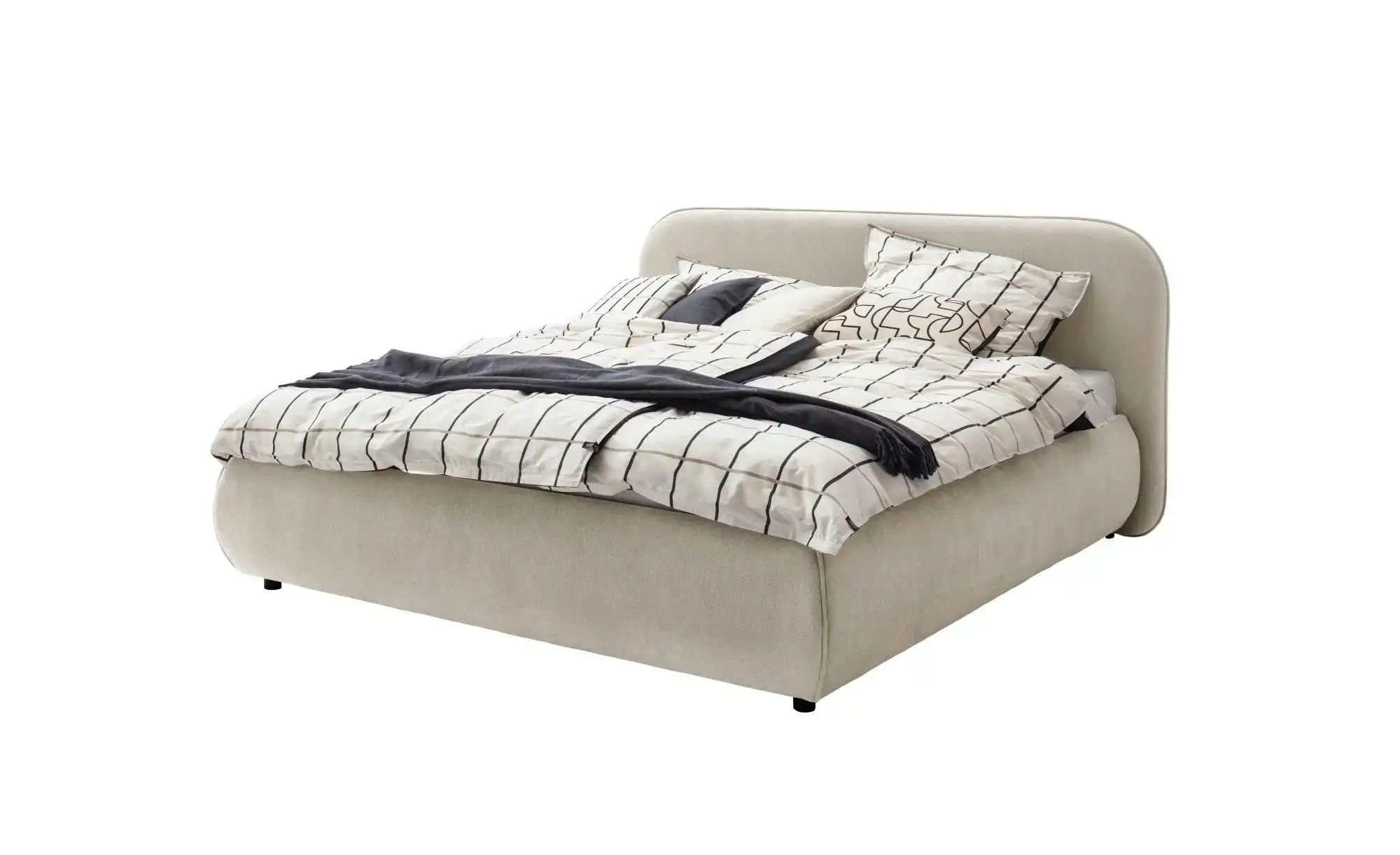 SCHÖNER WOHNEN Kollektion Polsterbett in 180x200 cm Lissabon ¦ beige ¦ Maße günstig online kaufen