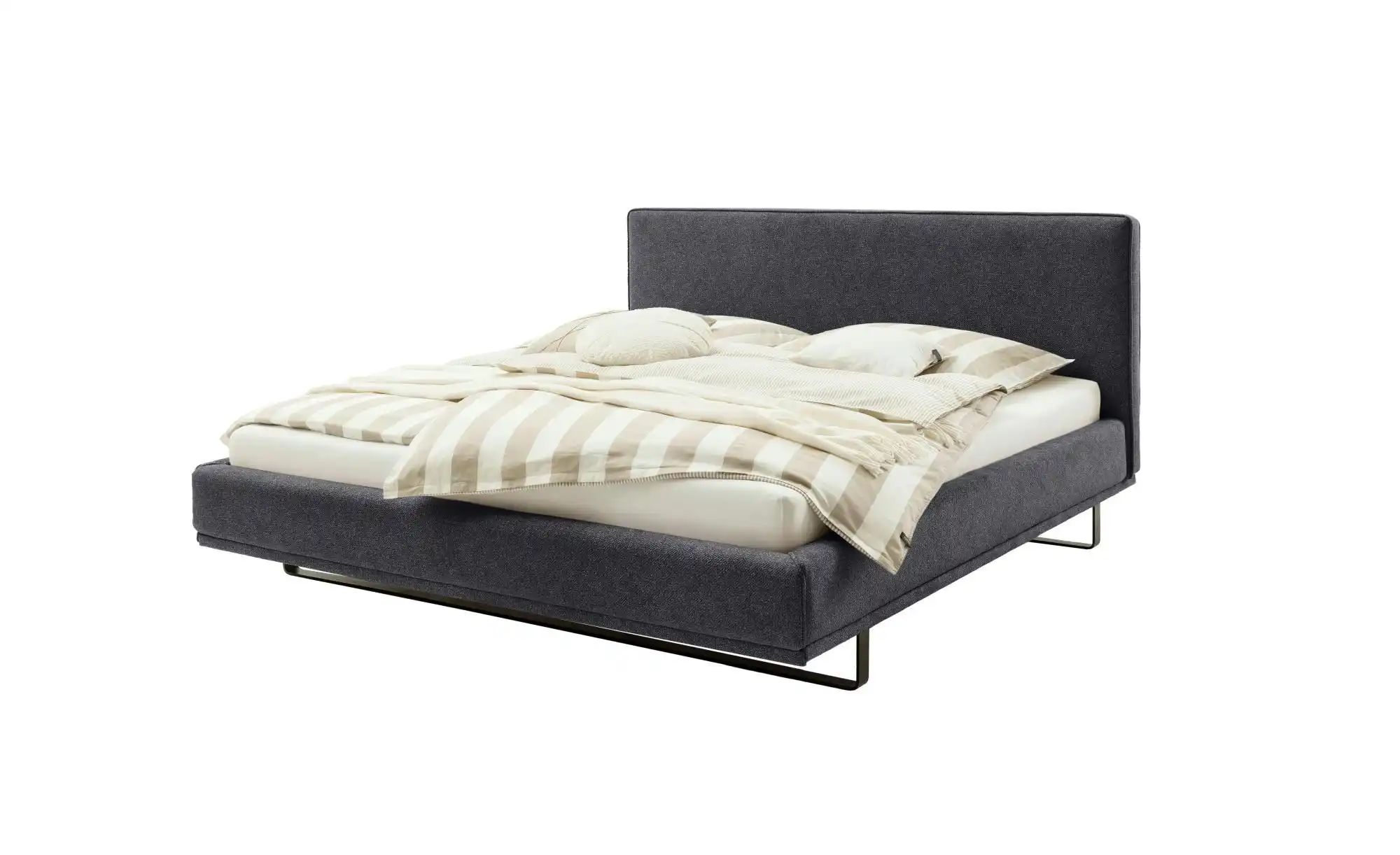 SCHÖNER WOHNEN Kollektion Polsterbett in 180x200 cm Como ¦ grau ¦ Maße (cm) günstig online kaufen