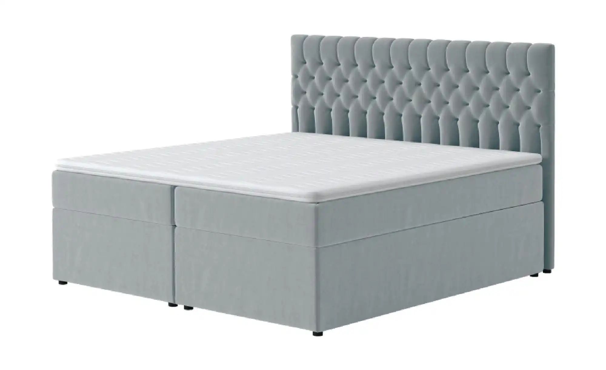 Boxbett mit Bettkasten Belek ¦ grau ¦ Maße (cm): B: 200 H: 125 Betten > Pol günstig online kaufen