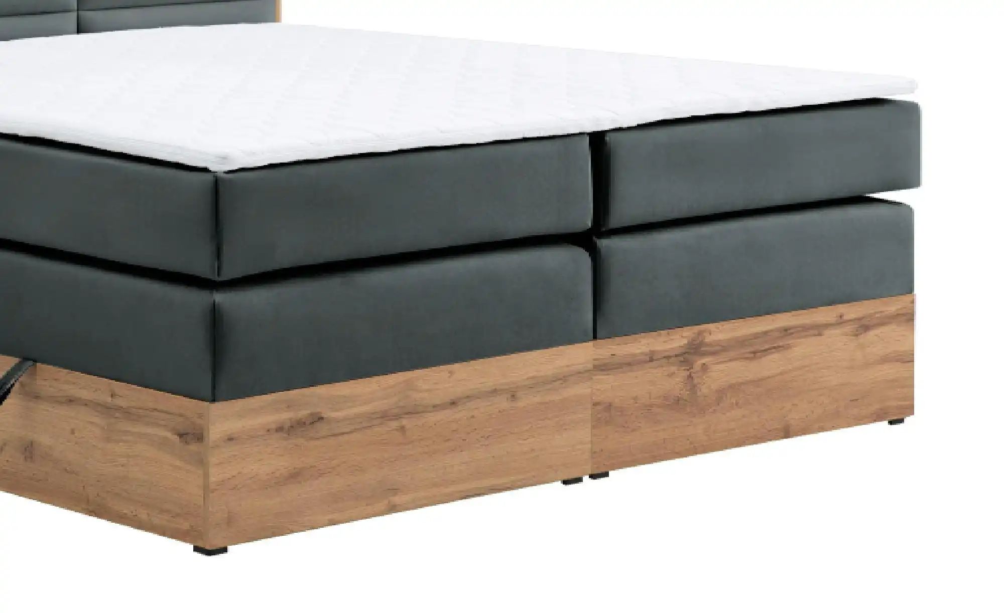 Boxspringbett mit Bettkasten Vancouver ¦ grau Betten > Boxspringbetten - Hö günstig online kaufen