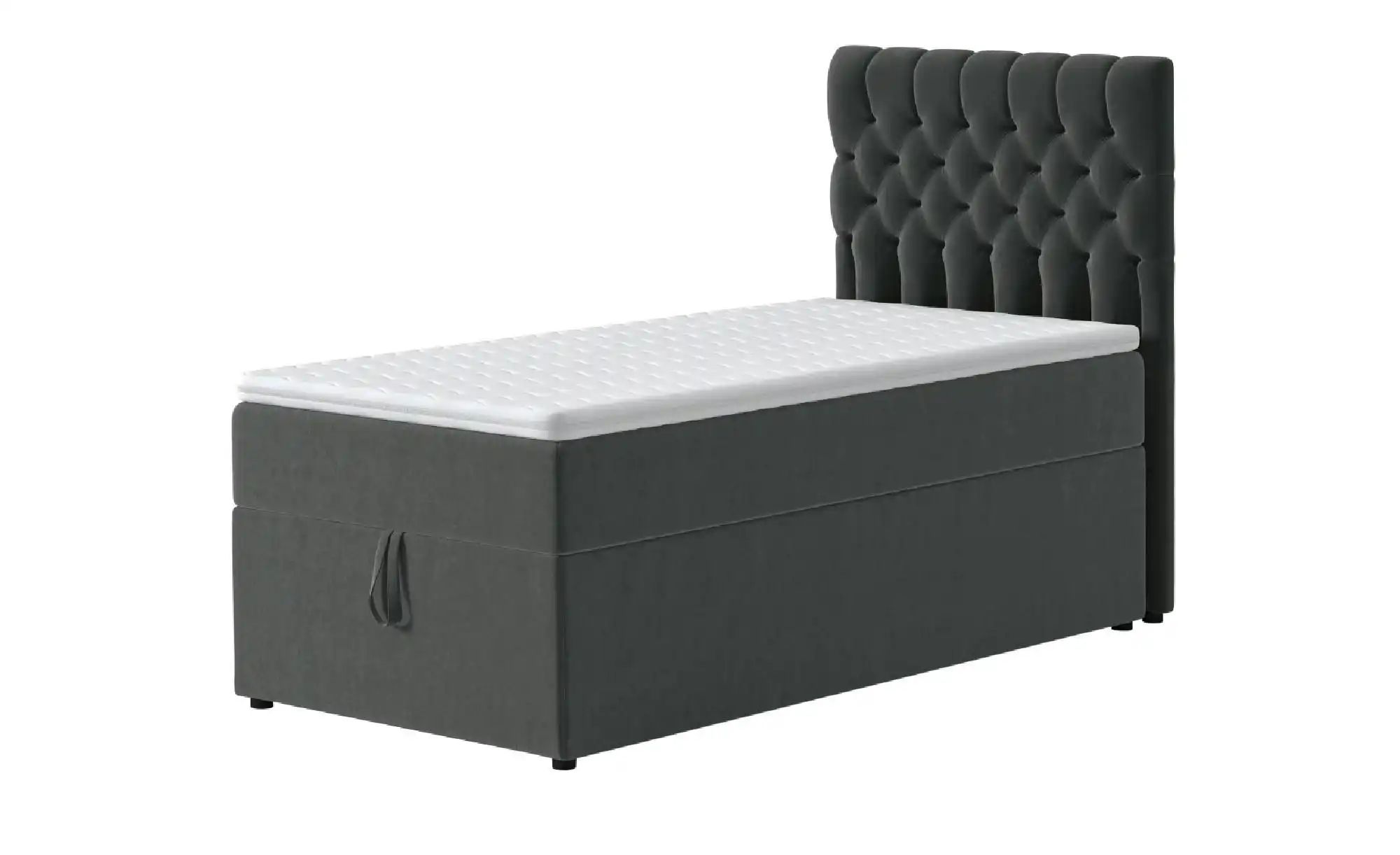 Boxbett mit Bettkasten Belek ¦ grau ¦ Maße (cm): B: 90 H: 125 Betten > Pols günstig online kaufen
