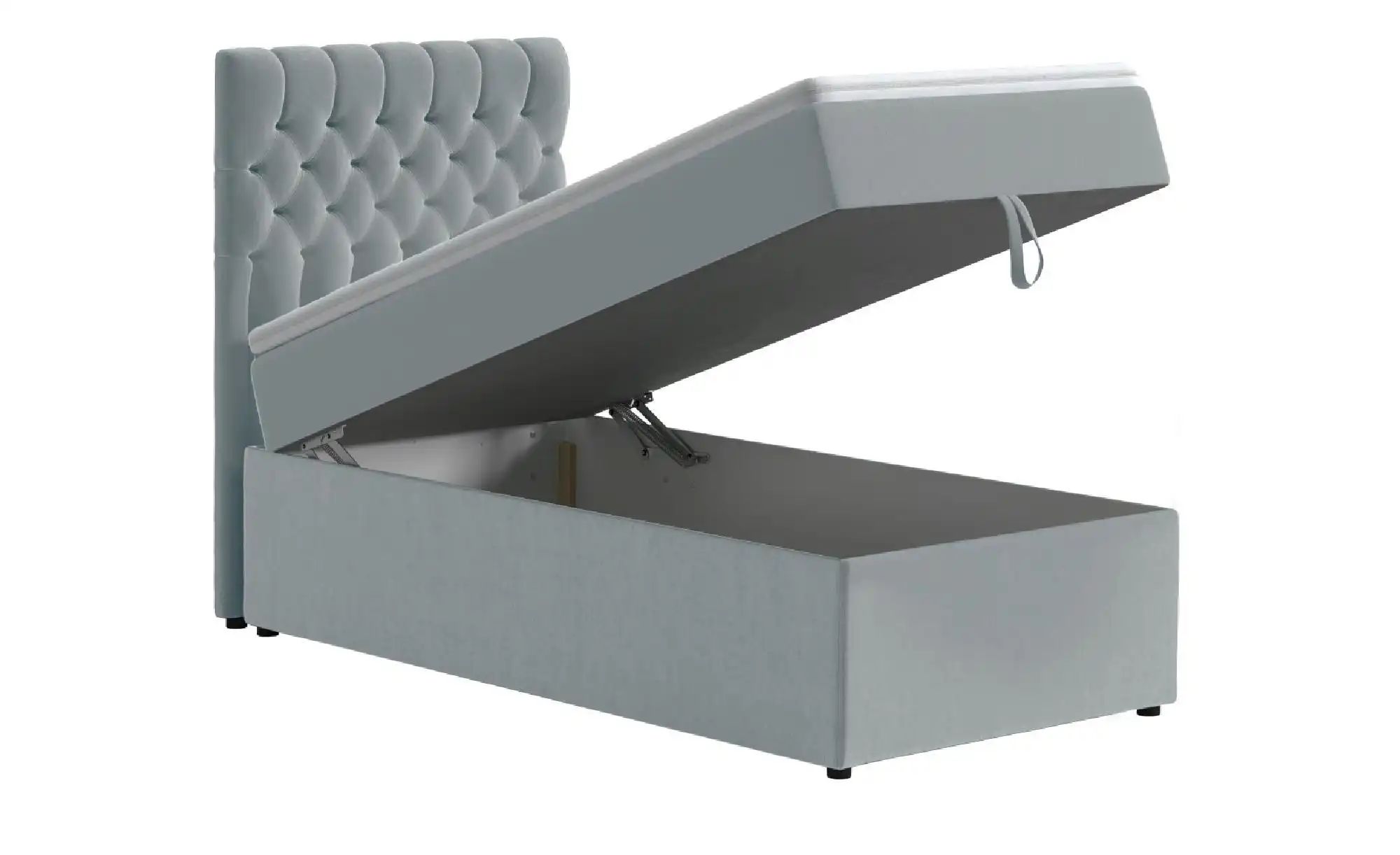 Boxbett mit Bettkasten Belek ¦ grau ¦ Maße (cm): B: 90 H: 125 Betten > Pols günstig online kaufen