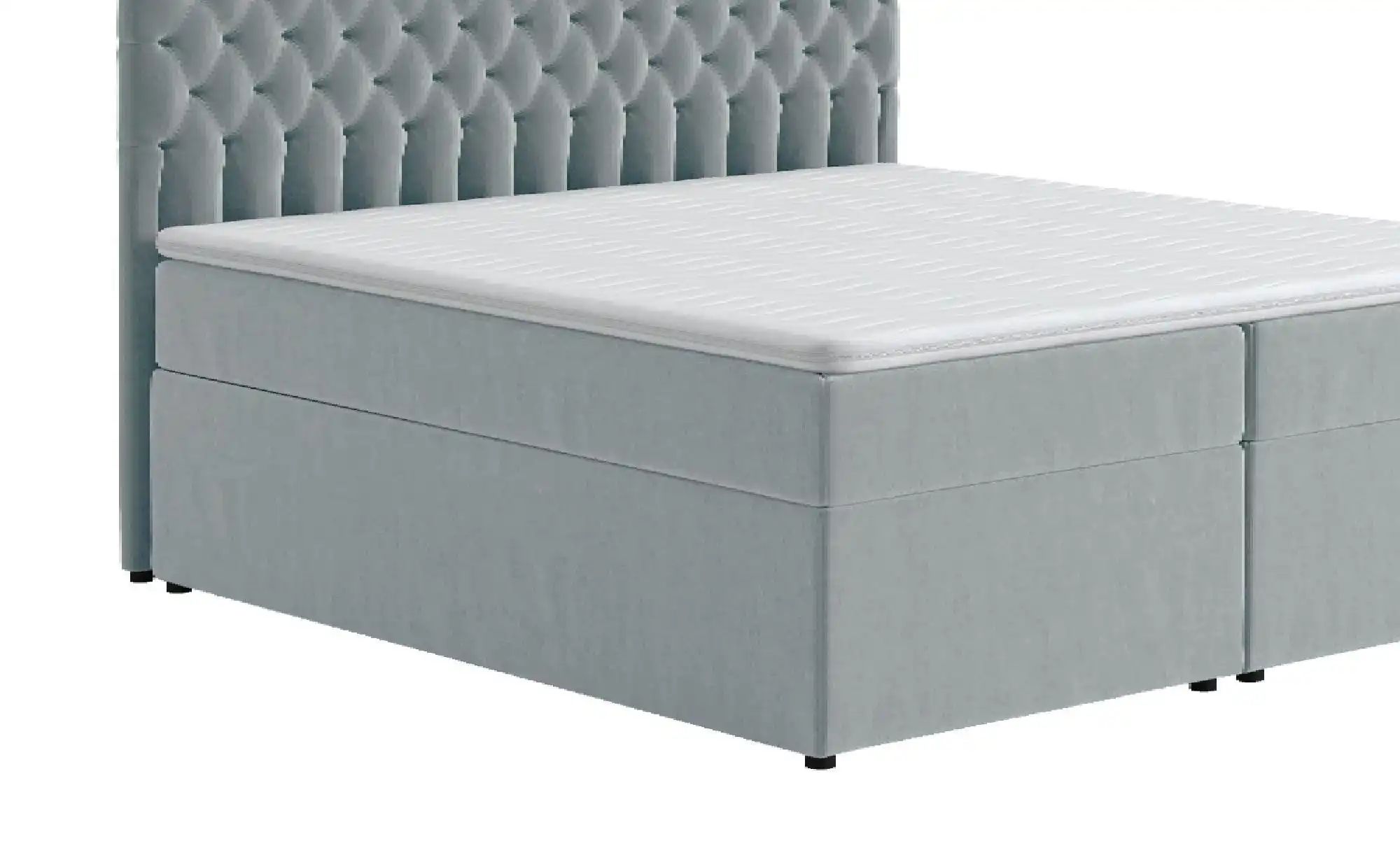 Boxbett mit Bettkasten Belek ¦ grau ¦ Maße (cm): B: 180 H: 125 Betten > Kom günstig online kaufen