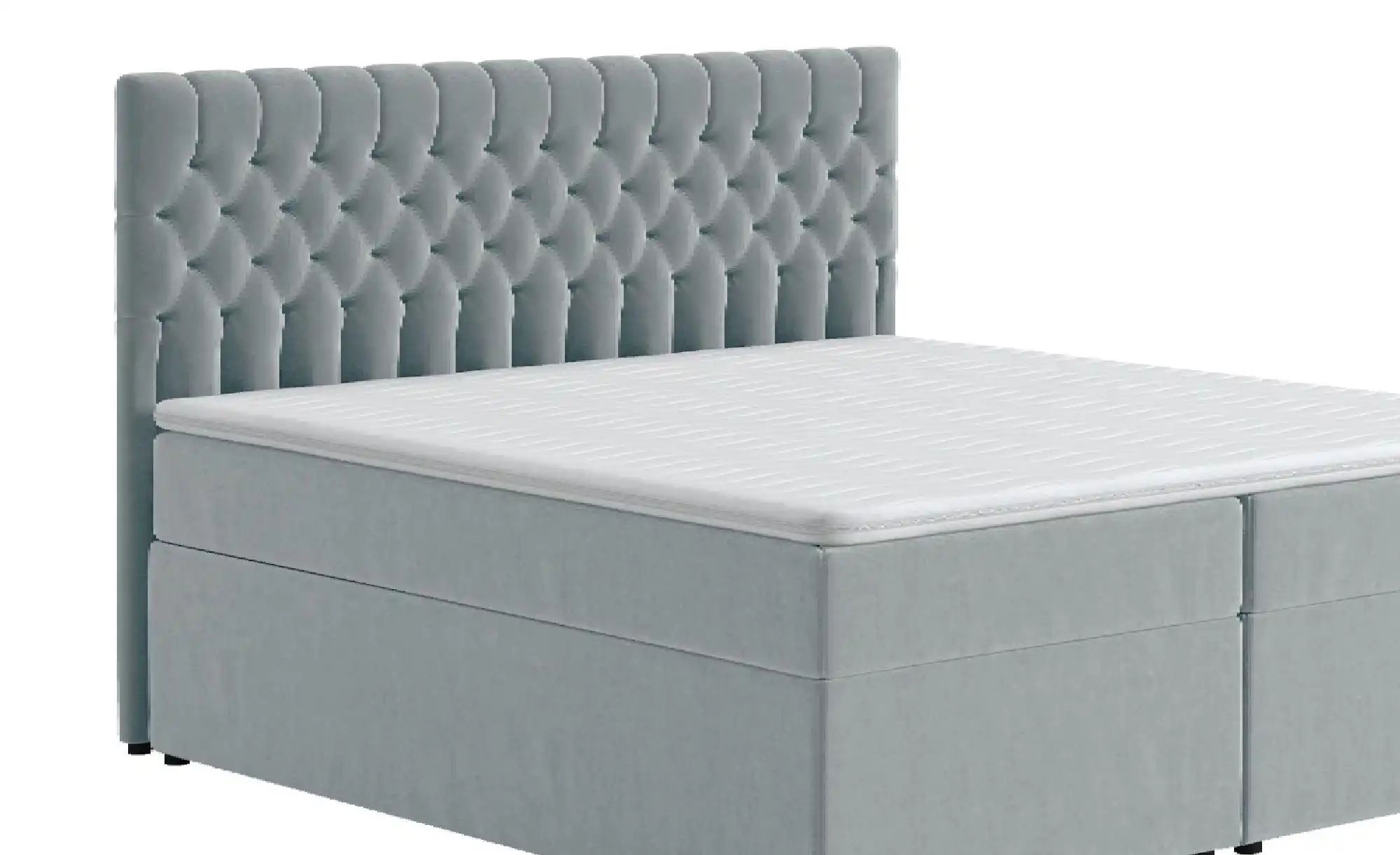 Boxbett mit Bettkasten Belek ¦ grau ¦ Maße (cm): B: 180 H: 125 Betten > Kom günstig online kaufen