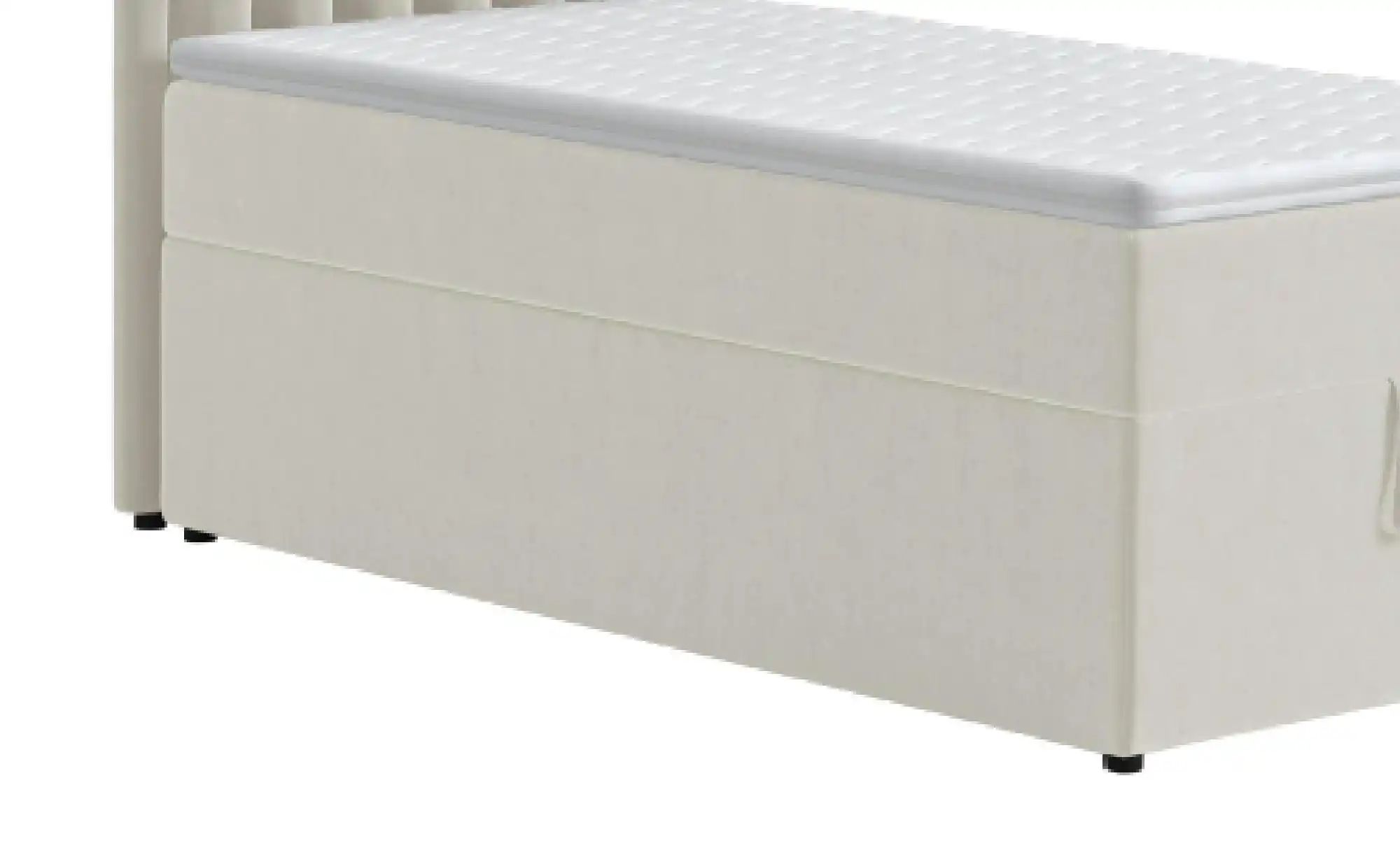 Boxbett mit Bettkasten Belek ¦ beige ¦ Maße (cm): B: 90 H: 125 Betten > Kom günstig online kaufen