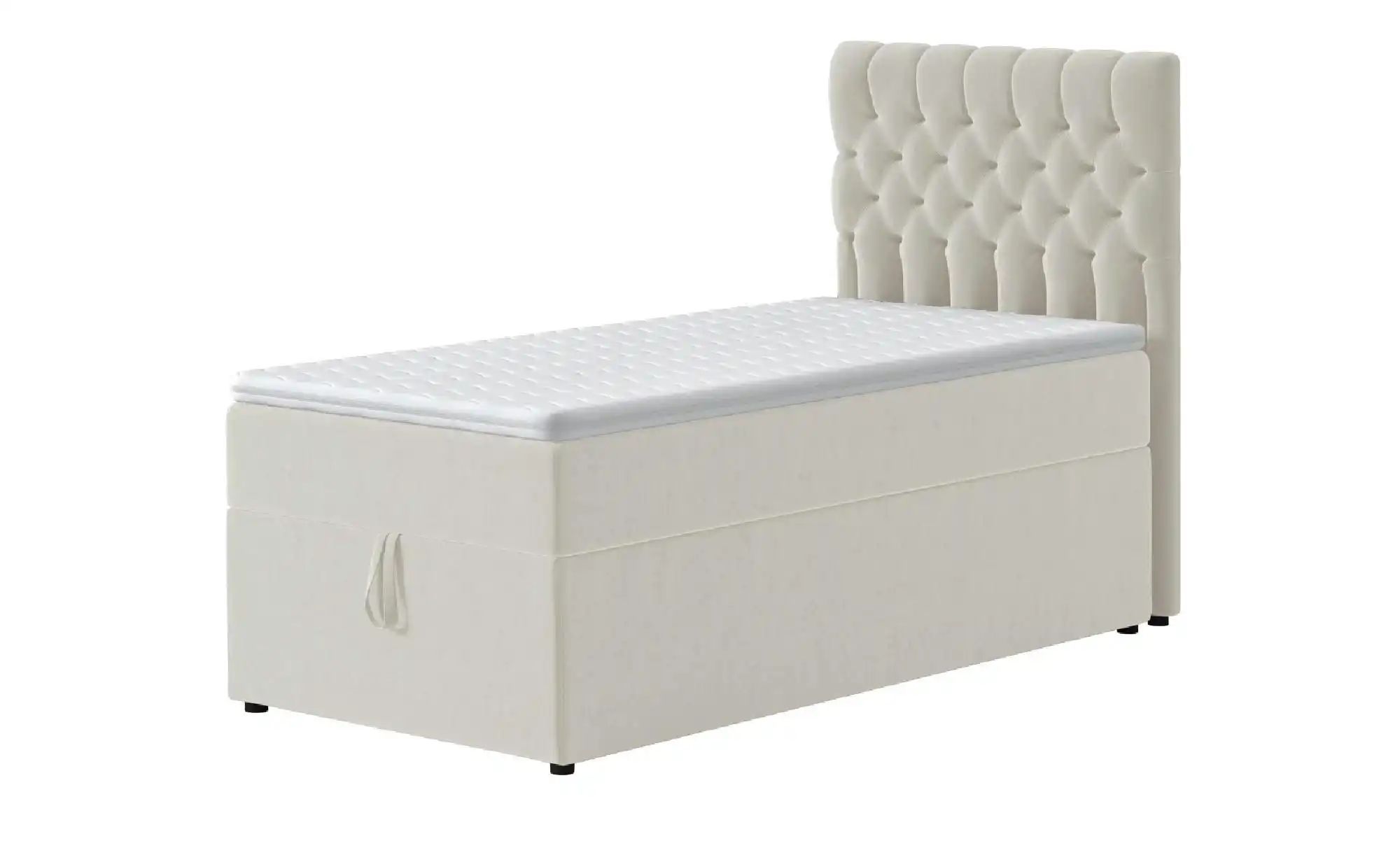 Boxbett mit Bettkasten Belek ¦ beige ¦ Maße (cm): B: 90 H: 125 Betten > Pol günstig online kaufen