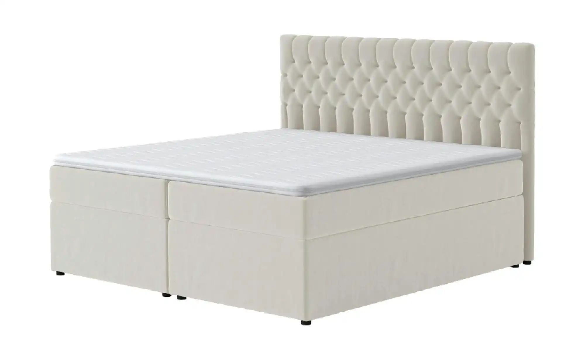Boxbett mit Bettkasten Belek ¦ beige ¦ Maße (cm): B: 180 H: 125 Betten > Po günstig online kaufen