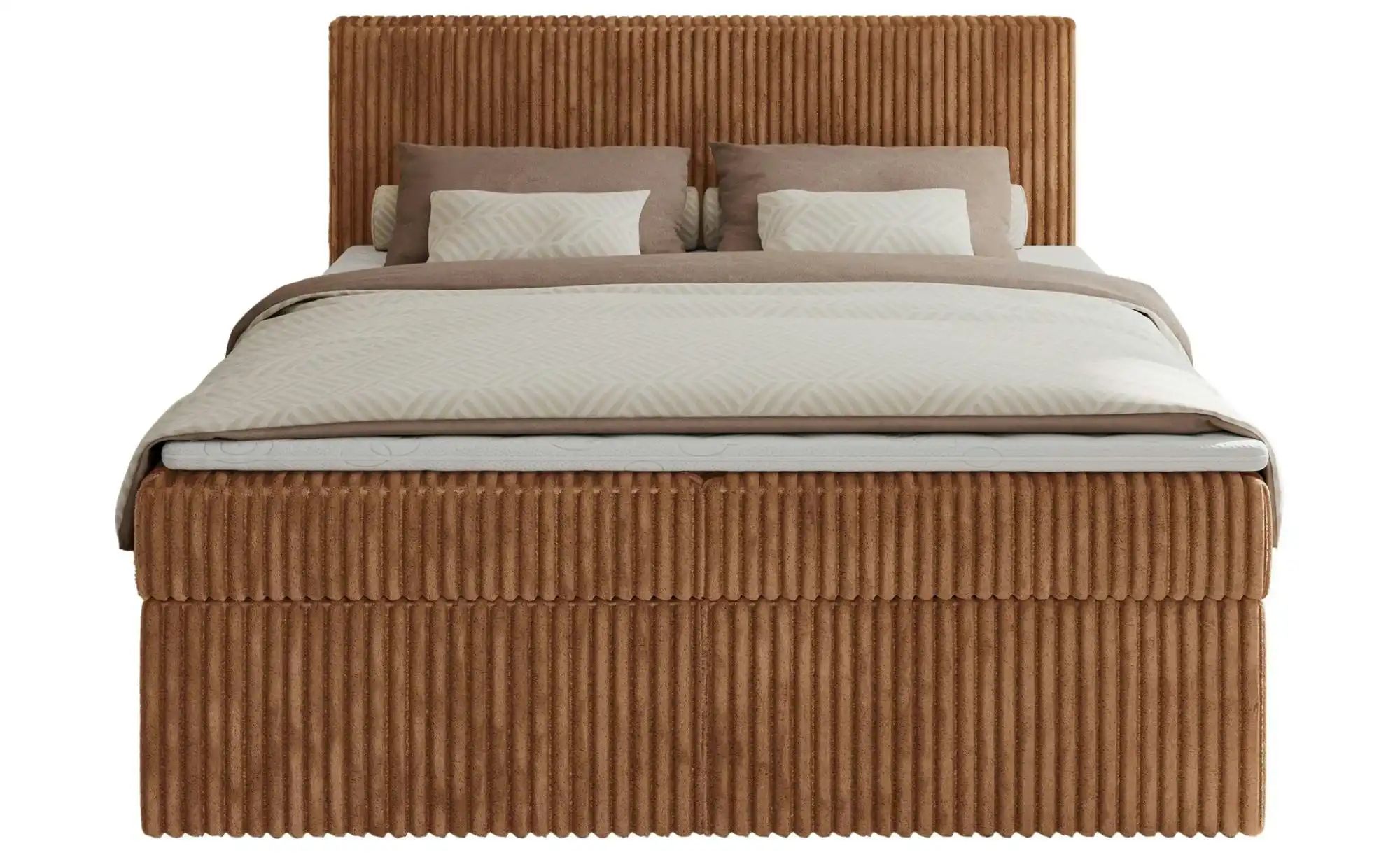 Boxbett mit Bettkasten Tiliano ¦ orange ¦ Maße (cm): B: 144 H: 119 Betten > günstig online kaufen