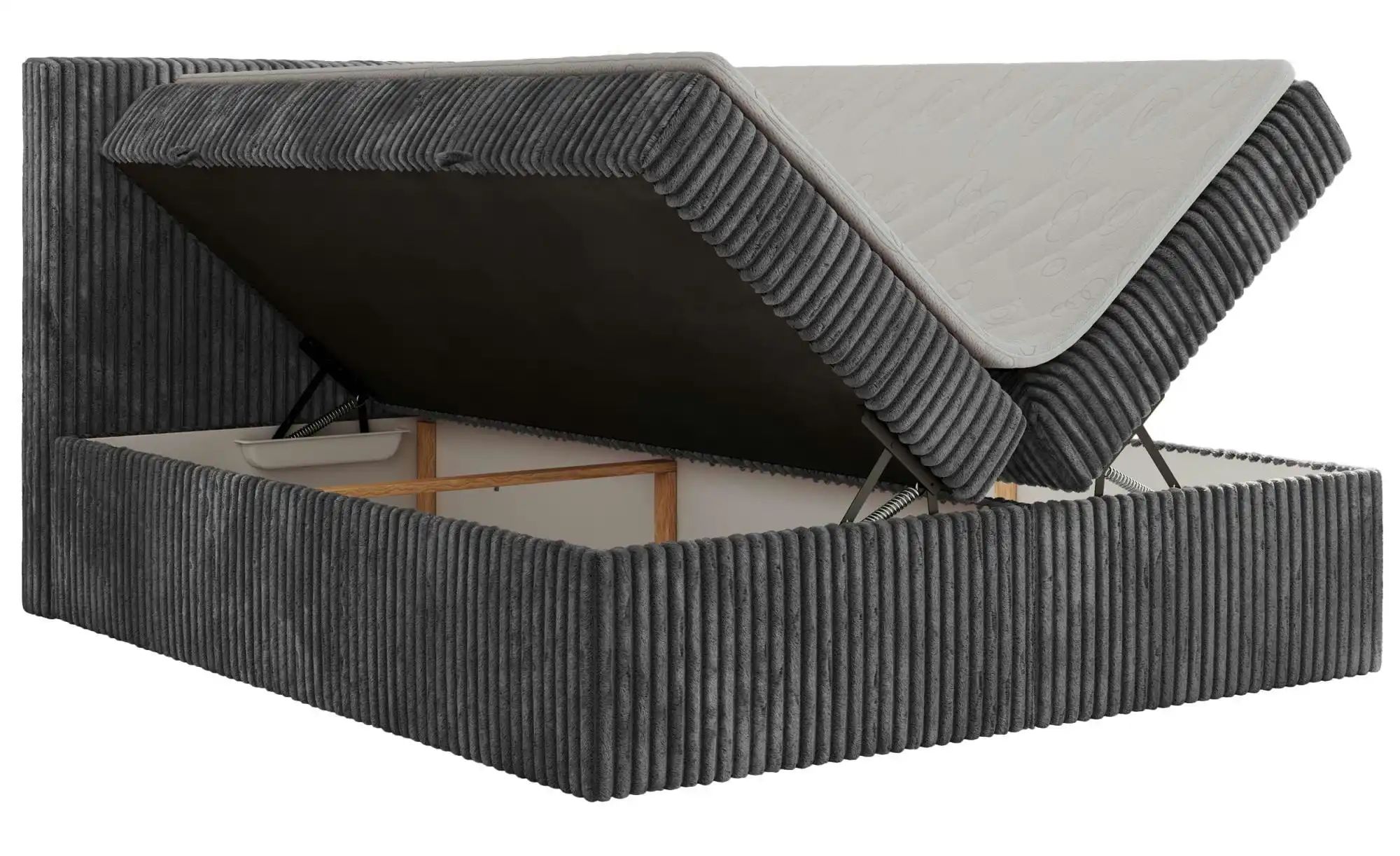 Boxbett mit Bettkasten Tiliano ¦ grau ¦ Maße (cm): B: 184 H: 119 Betten > P günstig online kaufen