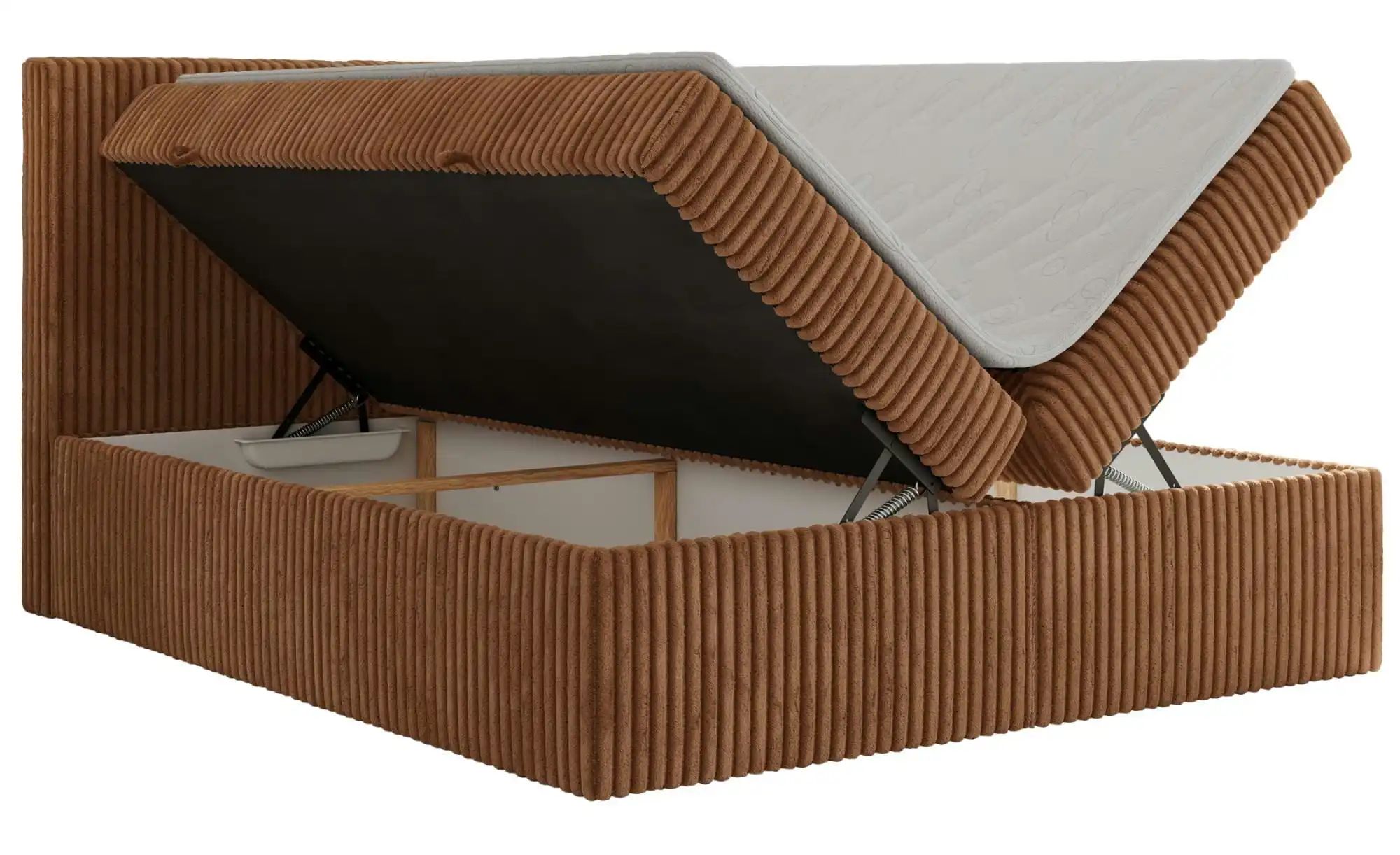Boxbett mit Bettkasten Tiliano ¦ orange ¦ Maße (cm): B: 164 H: 119 Betten > günstig online kaufen
