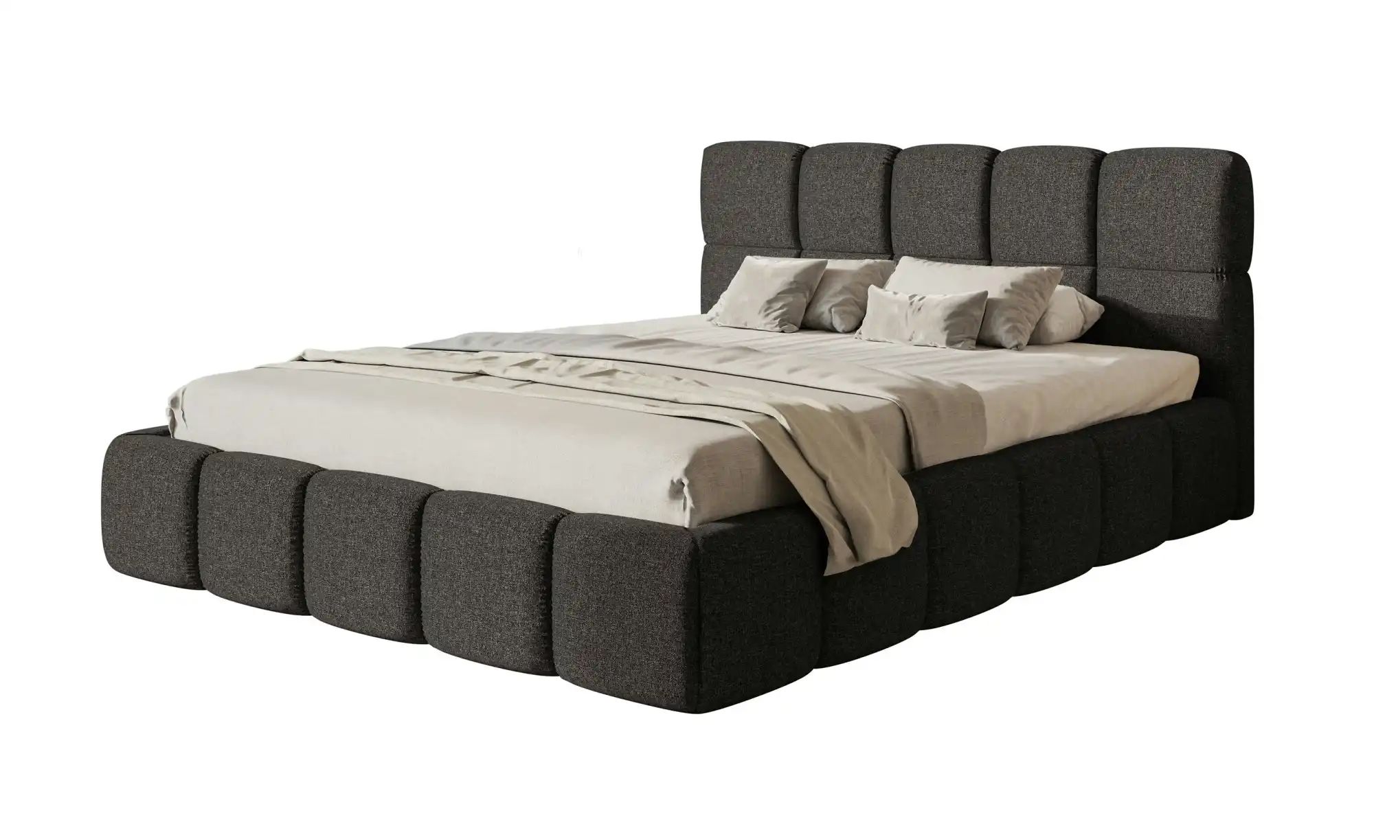 Polsterbett  Cloudy ¦ grau ¦ Maße (cm): B: 220 H: 96 Betten > Polsterbetten günstig online kaufen