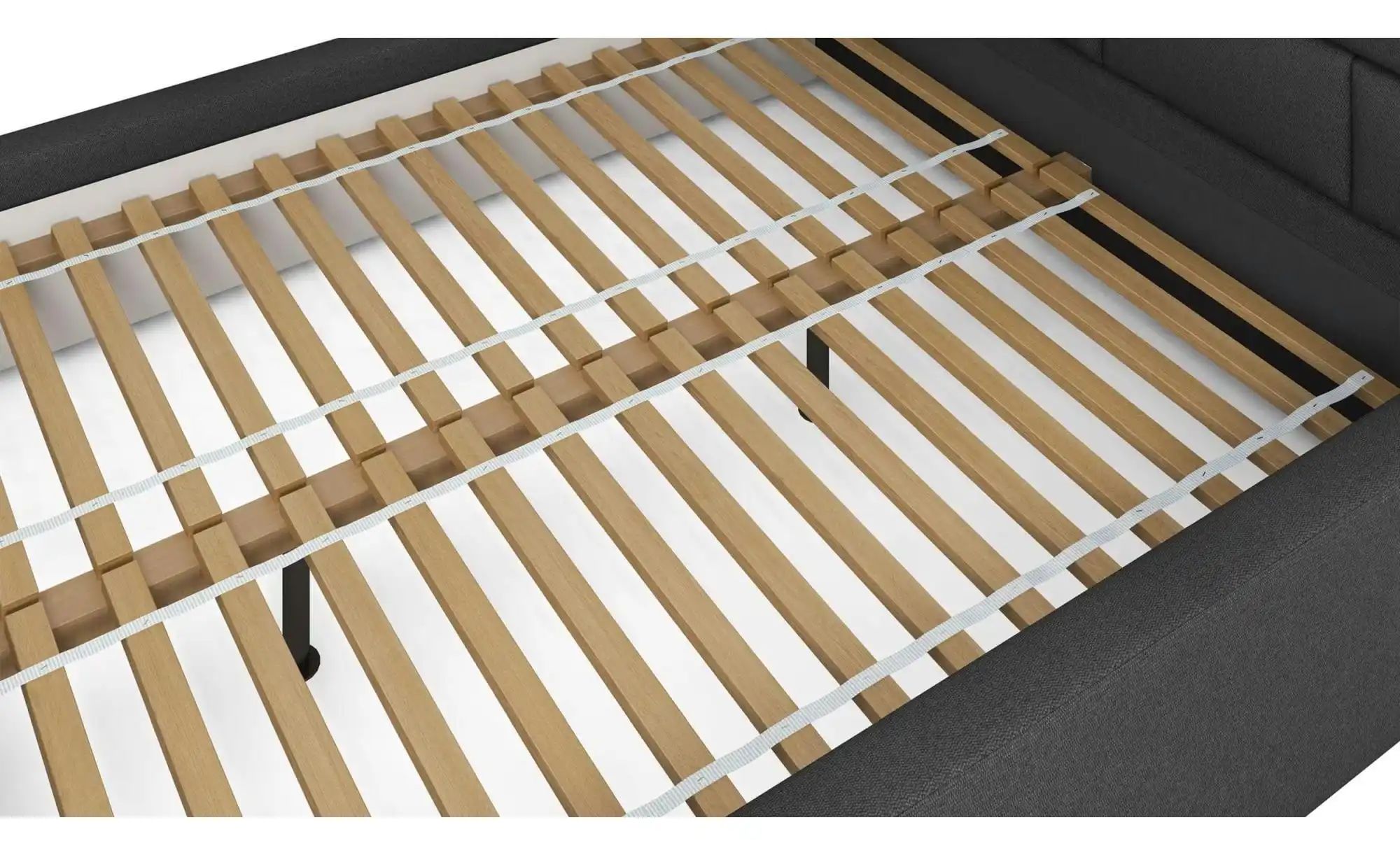 Polsterbett  Cloudy ¦ braun ¦ Maße (cm): B: 220 H: 96 Betten > Polsterbette günstig online kaufen