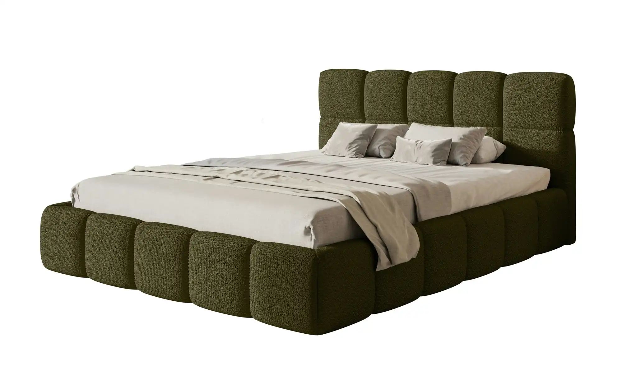 Polsterbett  Cloudy ¦ grün ¦ Maße (cm): B: 220 H: 96 Betten > Polsterbetten günstig online kaufen