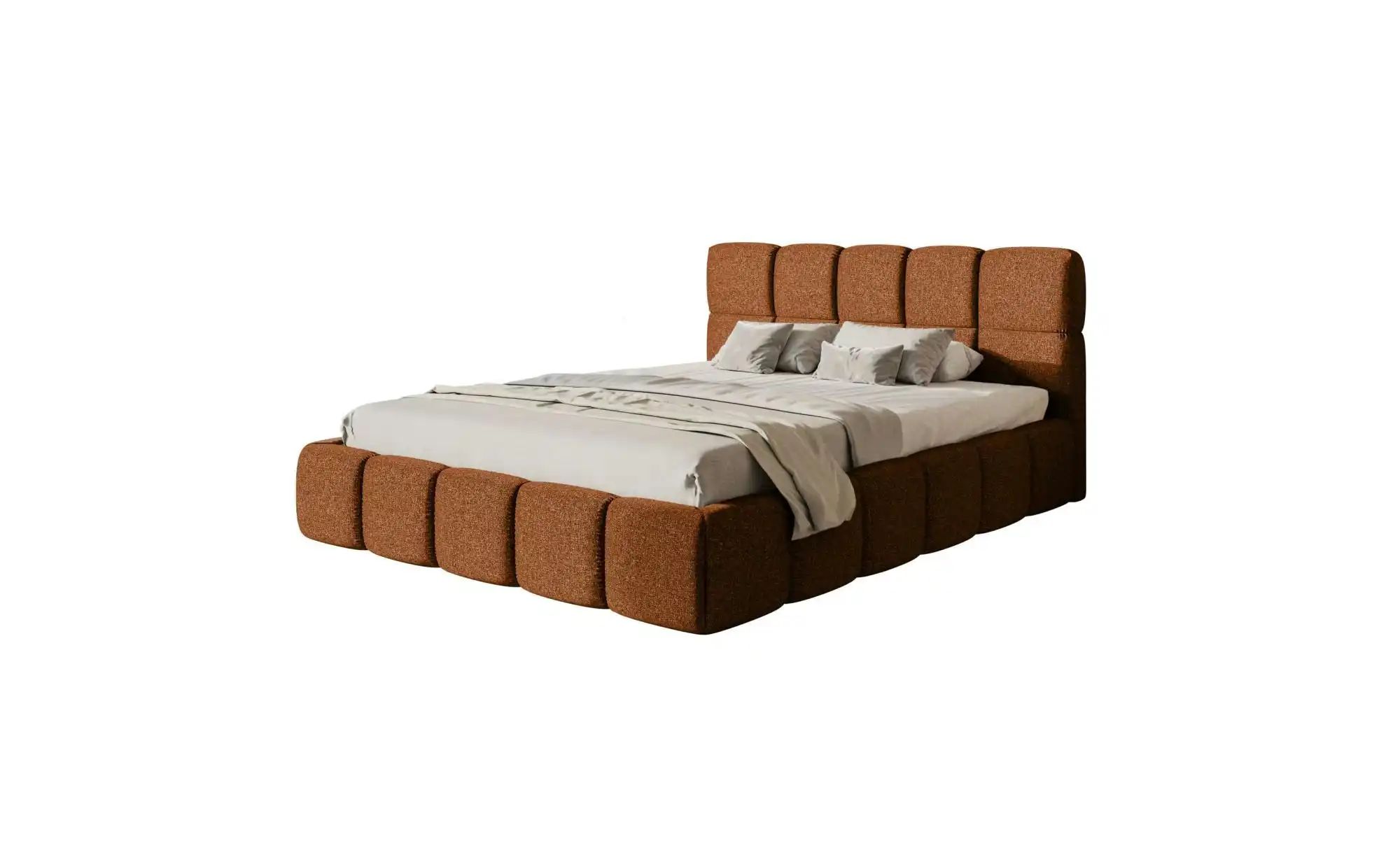 Polsterbett  Cloudy ¦ braun ¦ Maße (cm): B: 220 H: 96 Betten > Polsterbette günstig online kaufen