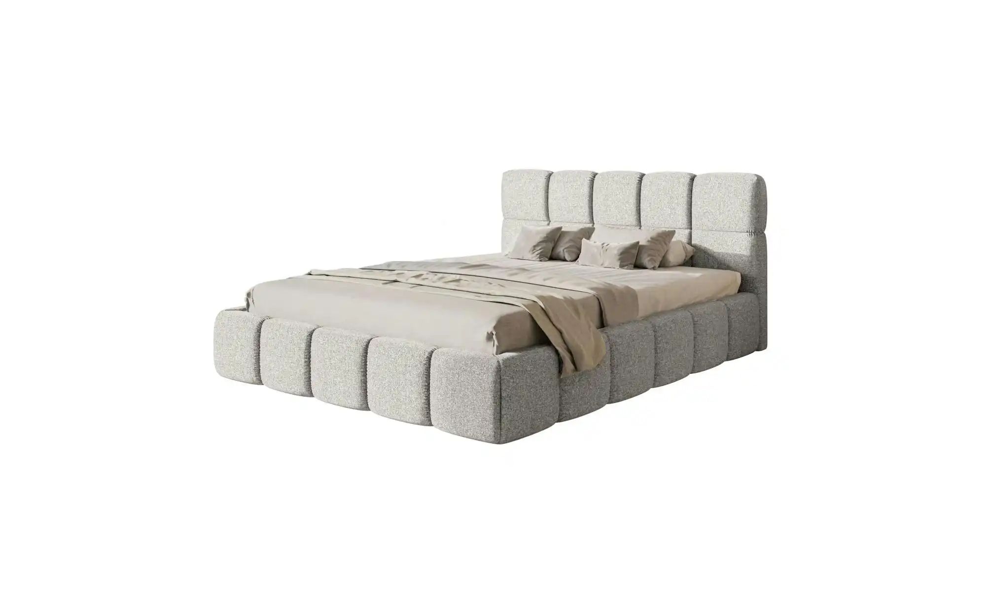 Selsey Polsterbett  Cloudy ¦ grau ¦ Maße (cm): B: 220 H: 96 Betten > Polste günstig online kaufen